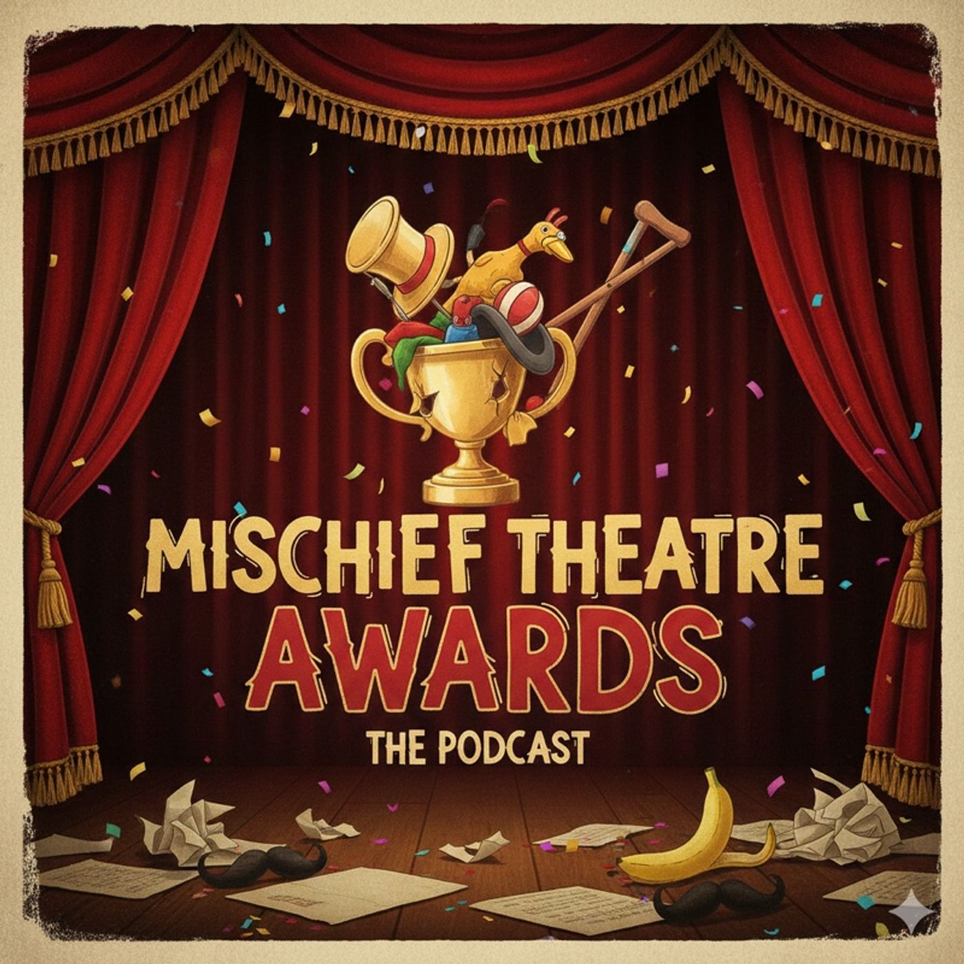Mischief theatre awards episode artwork