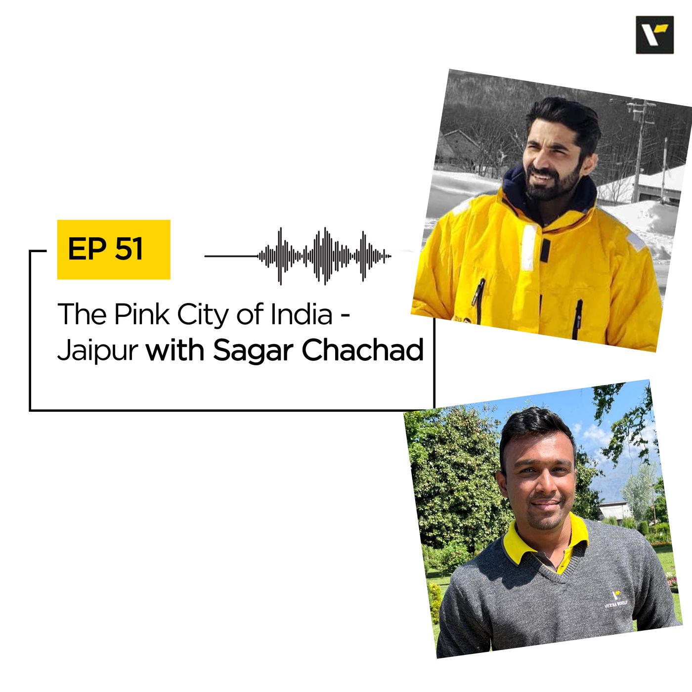 Ep 51 The Pink City of India - Jaipur | Travel Podcasts | Veena World episode artwork
