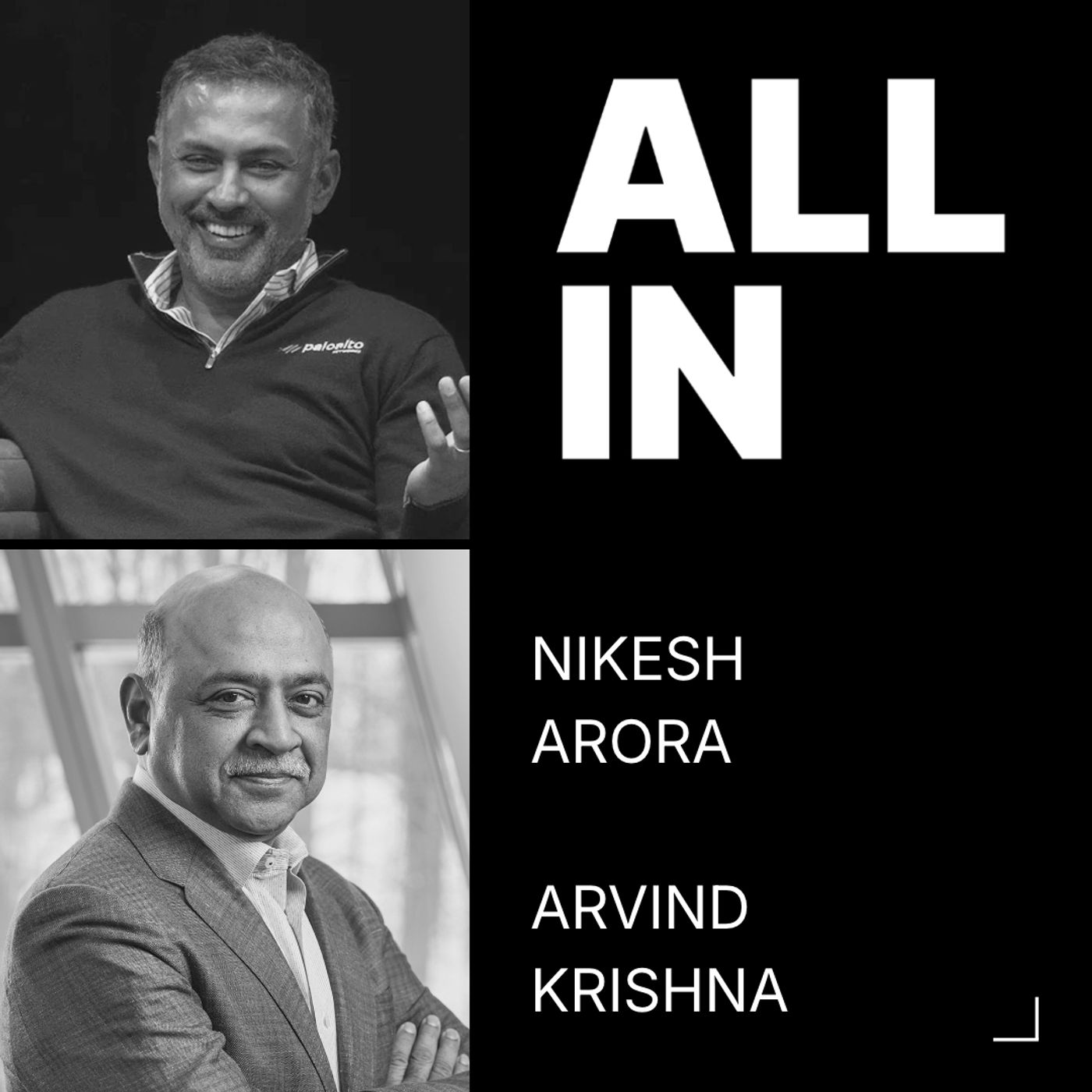 Arvind Krishna & Nikesh Arora: Quantum Threat, Open vs Frontier AI, AI Cyber Warfare & SaaS Collapse episode artwork
