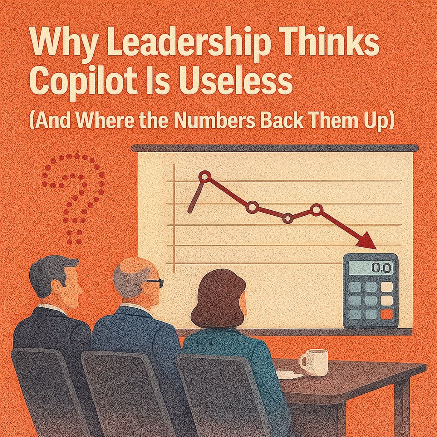 Why Leadership Thinks Copilot Is Useless (And Where the Numbers Back Them Up)