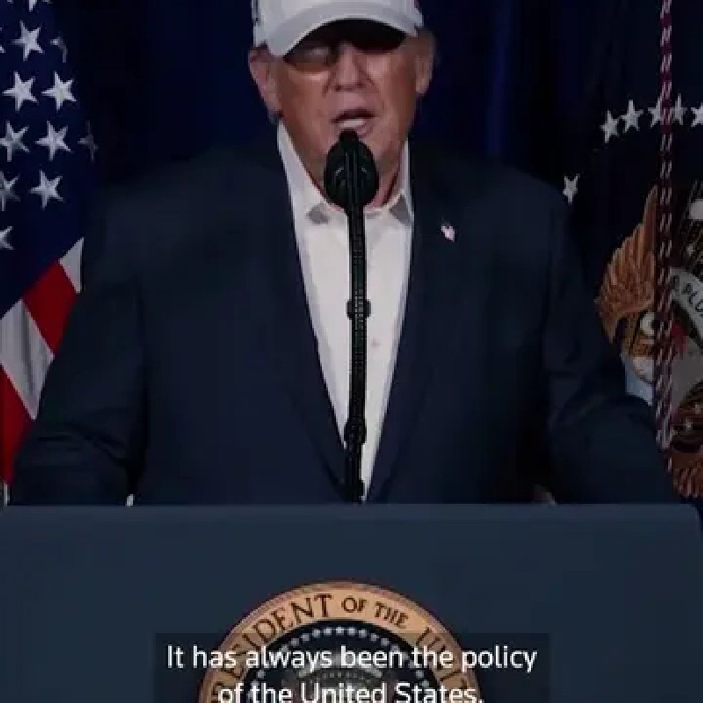 U.S. President Donald Trump said the United States had begun "major combat operations" in Iran, warning that there may be U.S. casualties episode artwork