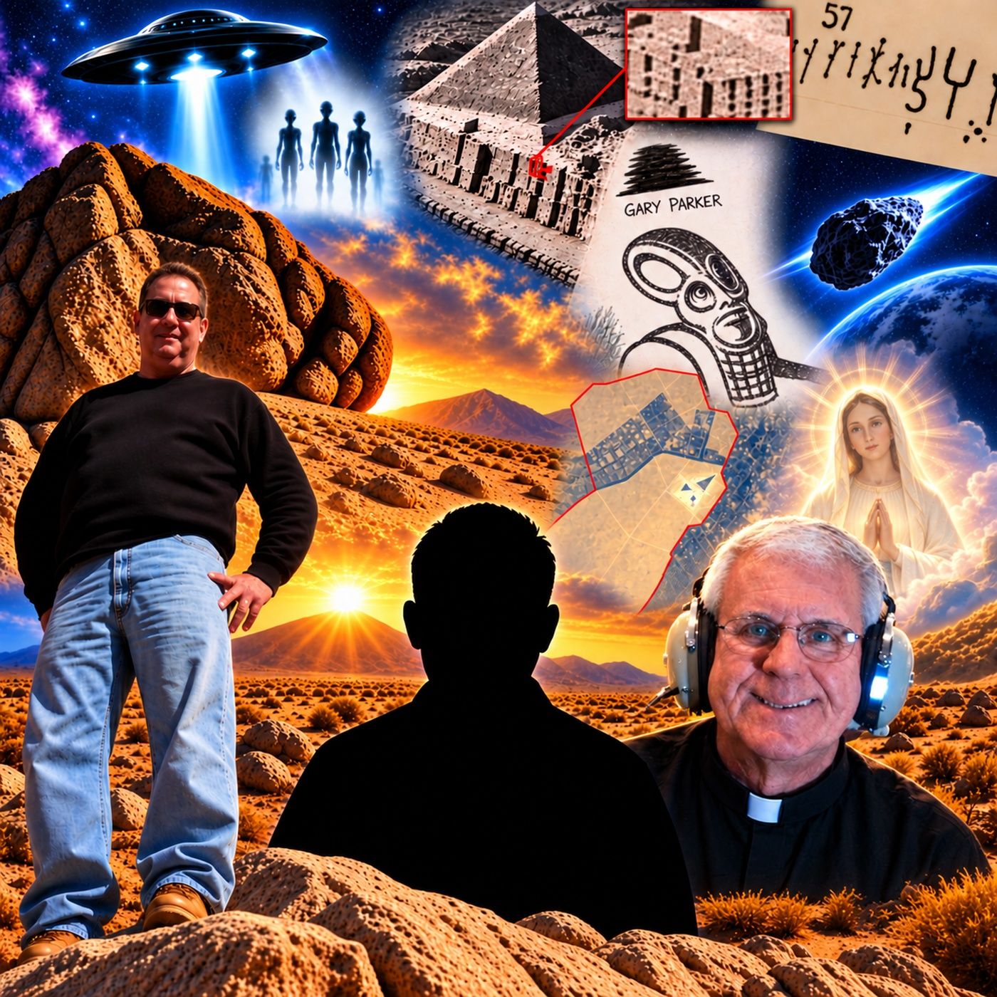Ep. #226: Giant Rock, Pyramid Messages and Mary's Warning w/ Chad C. Meek, Gary Parker & Father Mike Paraniuk