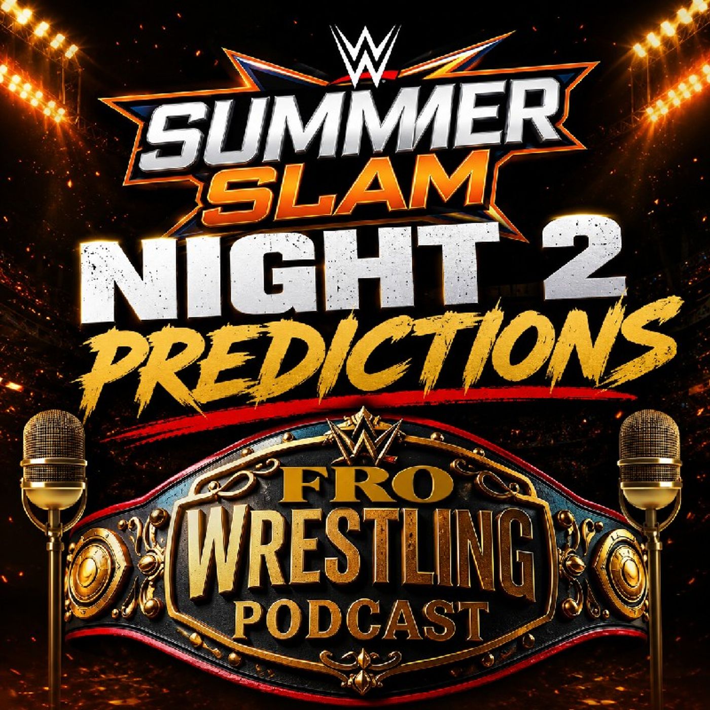 WWE SummerSlam Night 2 Predictions episode artwork