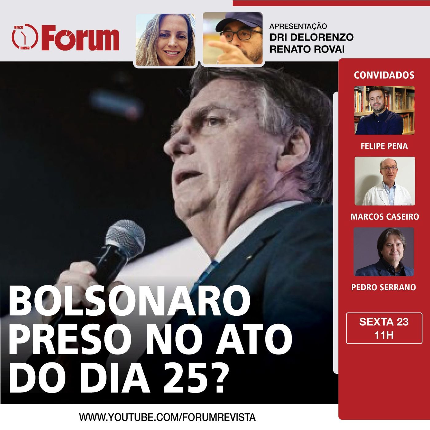 Ministro do STF manda recado a Bolsonaro: “Se ele falar um 'ai' do Supremo, vai preso” episode artwork