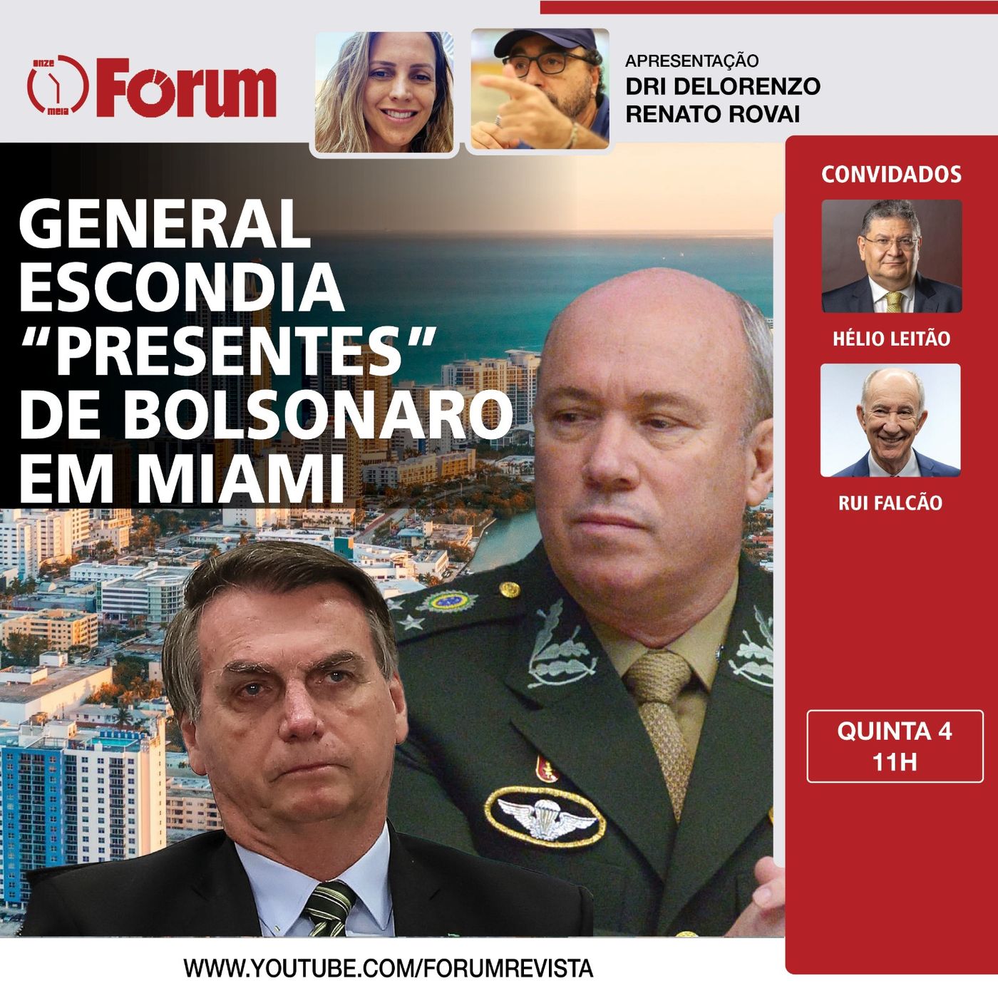 General Cid escondia "presentes" de Bolsonaro | Lula vai pra cima de banqueiros | Gilmar detona Moro episode artwork