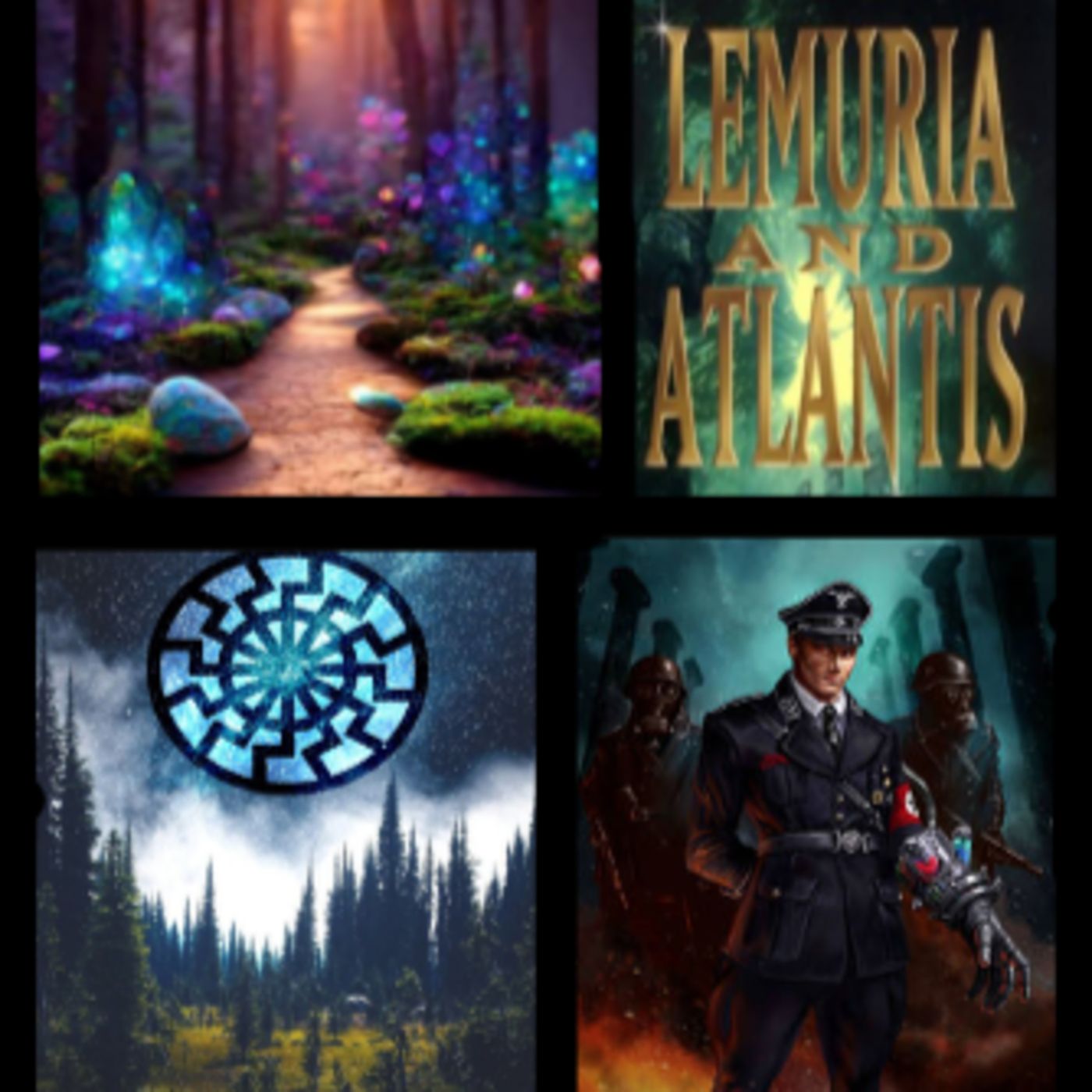 S3E4 WHAT'S BEHIND OUR SUN, THE BLACK SUN, WHAT ARE CRYSTALS, WHERE ARE CRYSTALS FROM, LEMURIA, ATLANTIS, HOW WE'LL APPEAR WHEN DIVINE AETHE episode artwork