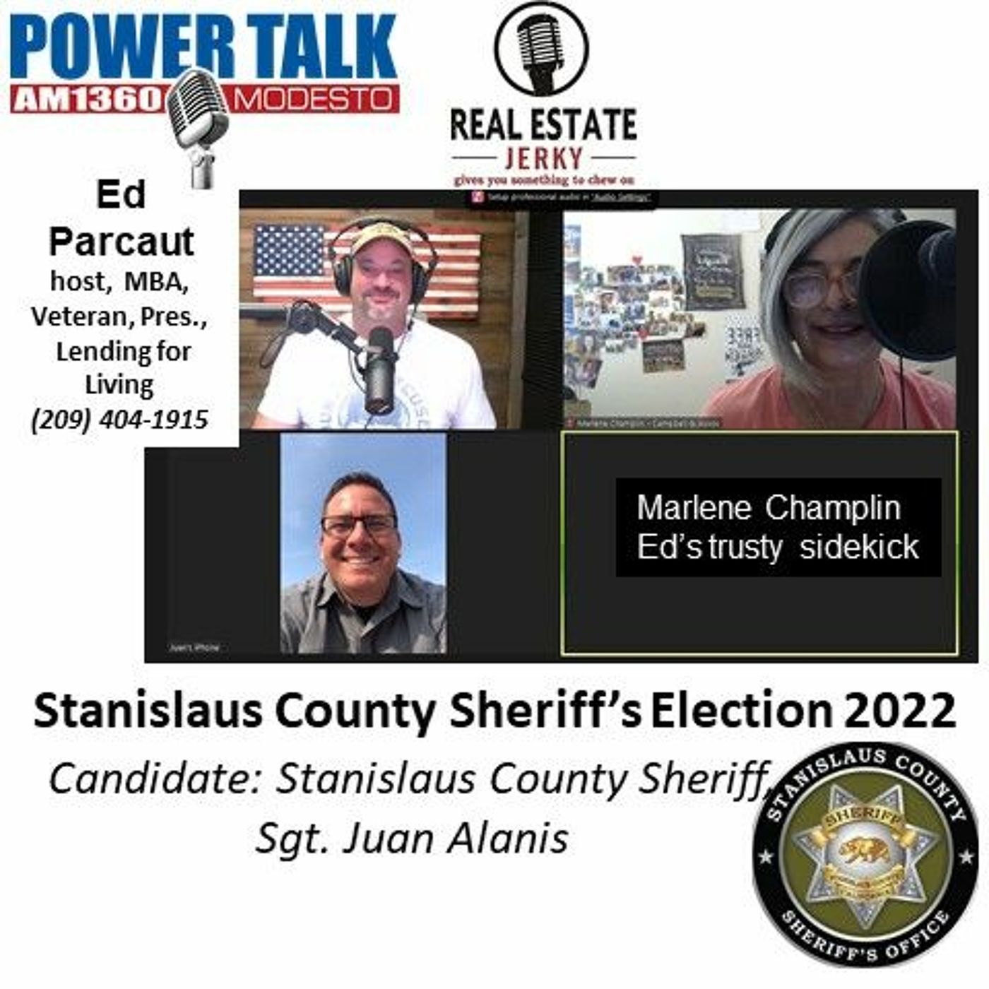 Stanislaus Sheriff Candidate Juan Alanis - Ed - Marlene - 7-31 - 2021