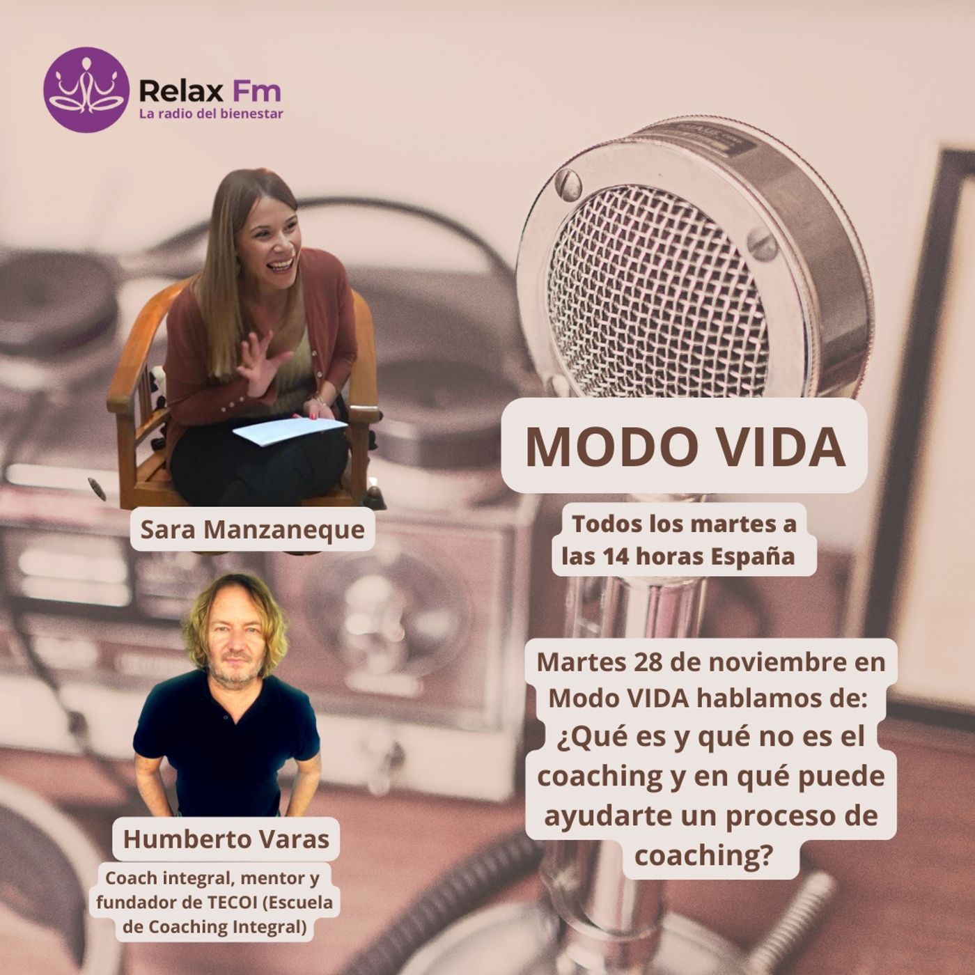 Portada de Modo Vida con Sara Manzaneque