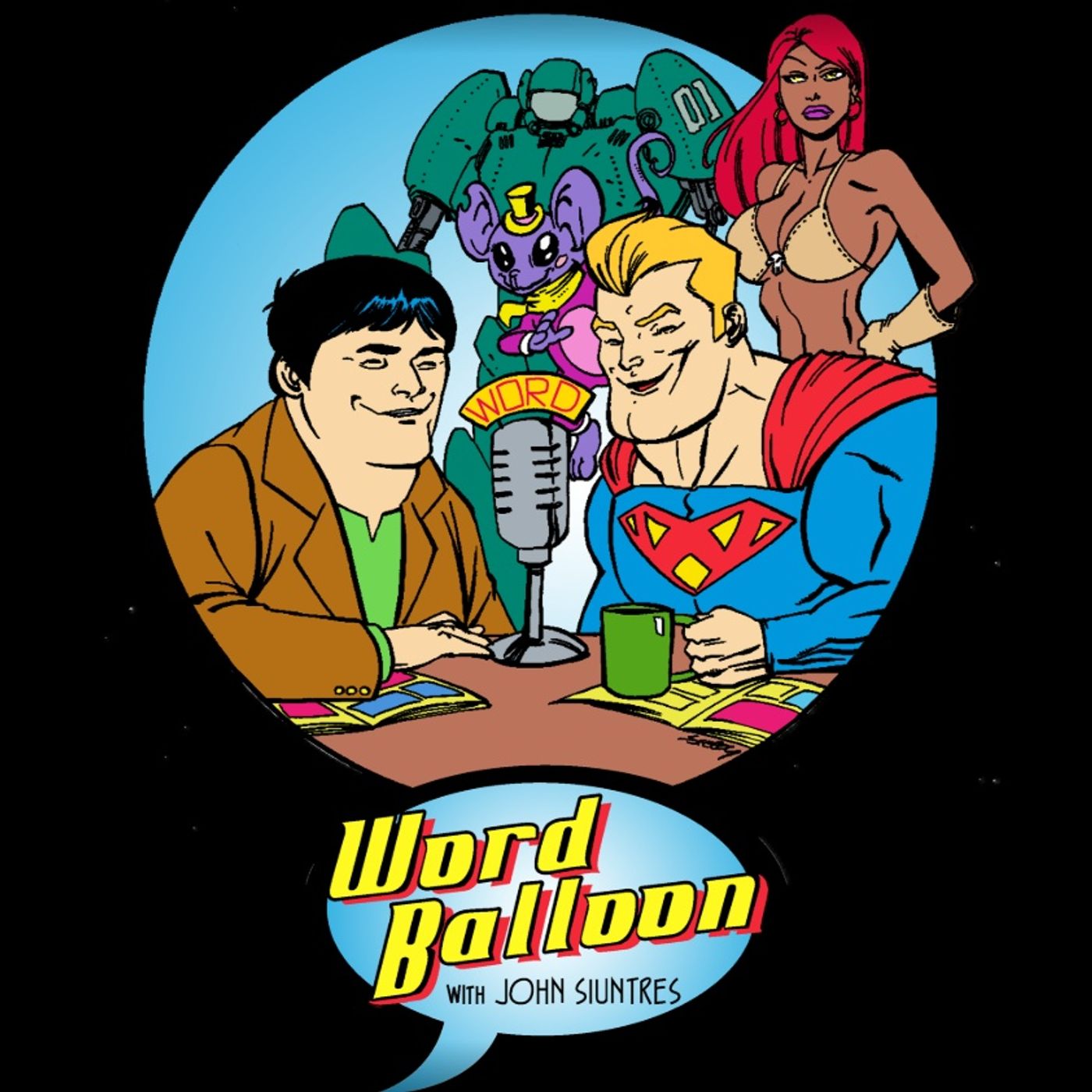 Word Balloon Comics Podcast - podcast cover