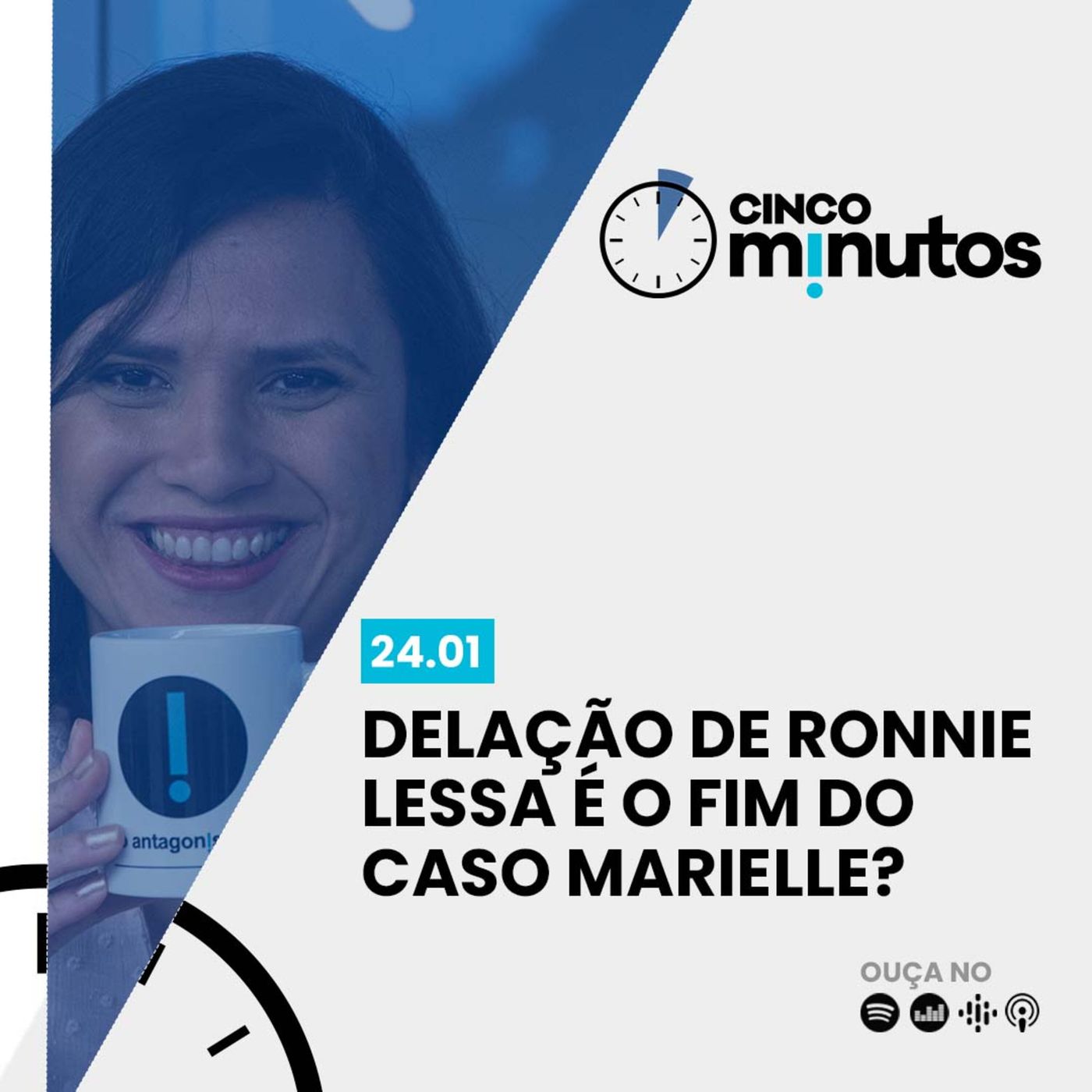 Cinco Minutos: Delação de Ronnie Lessa é o fim do caso Marielle? episode artwork