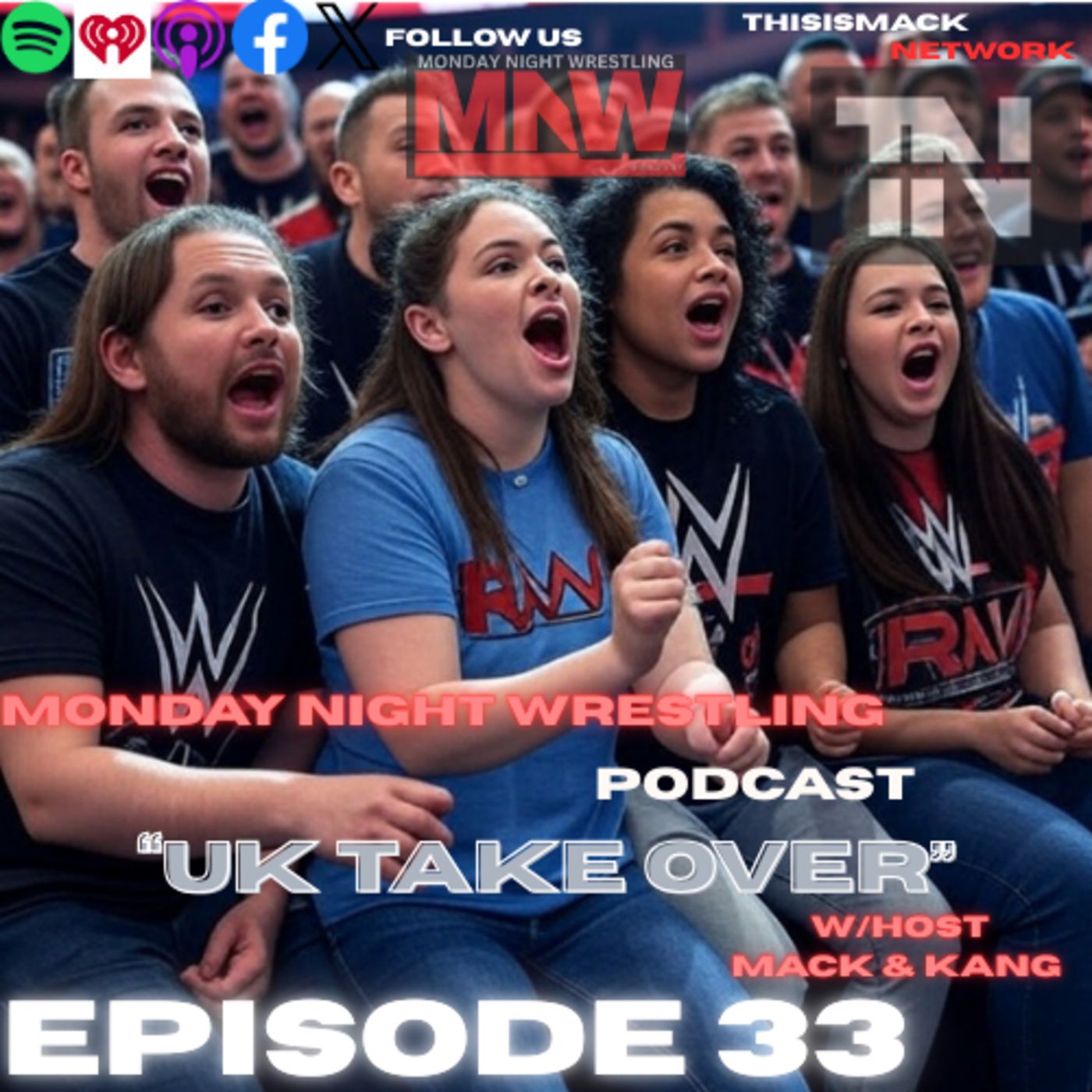 Monday Night Wrestling Podcast Ep033 | UK TAKEOVER❗️