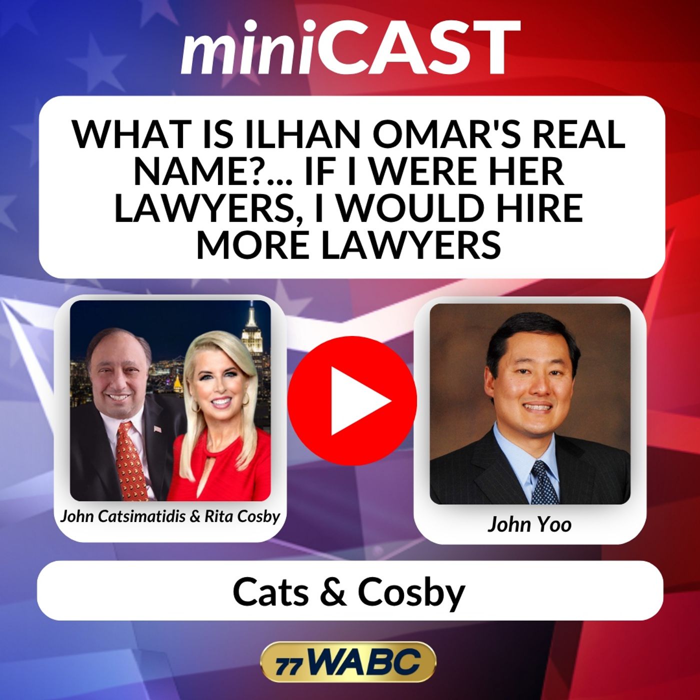 John Yoo: What is Ilhan Omar's Real Name?... If I Were Her Lawyers, I Would Hire More Lawyers