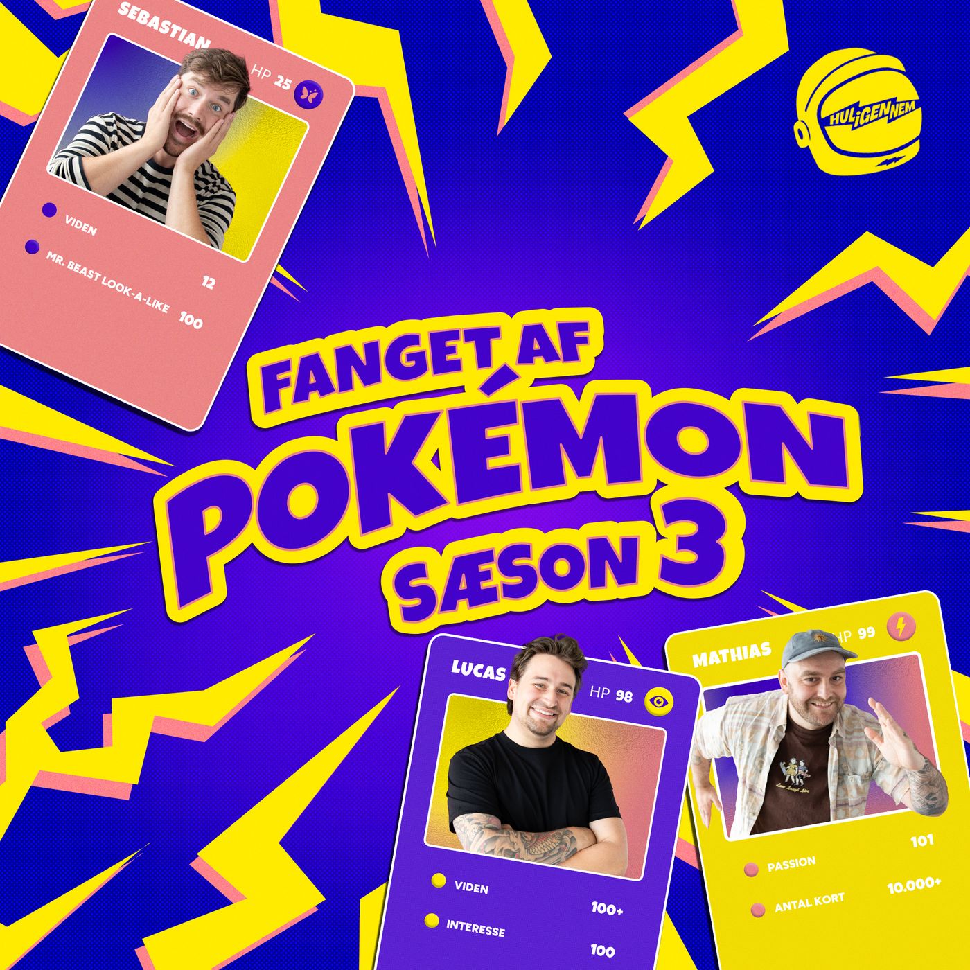 Artwork for Fanget af Pokémon