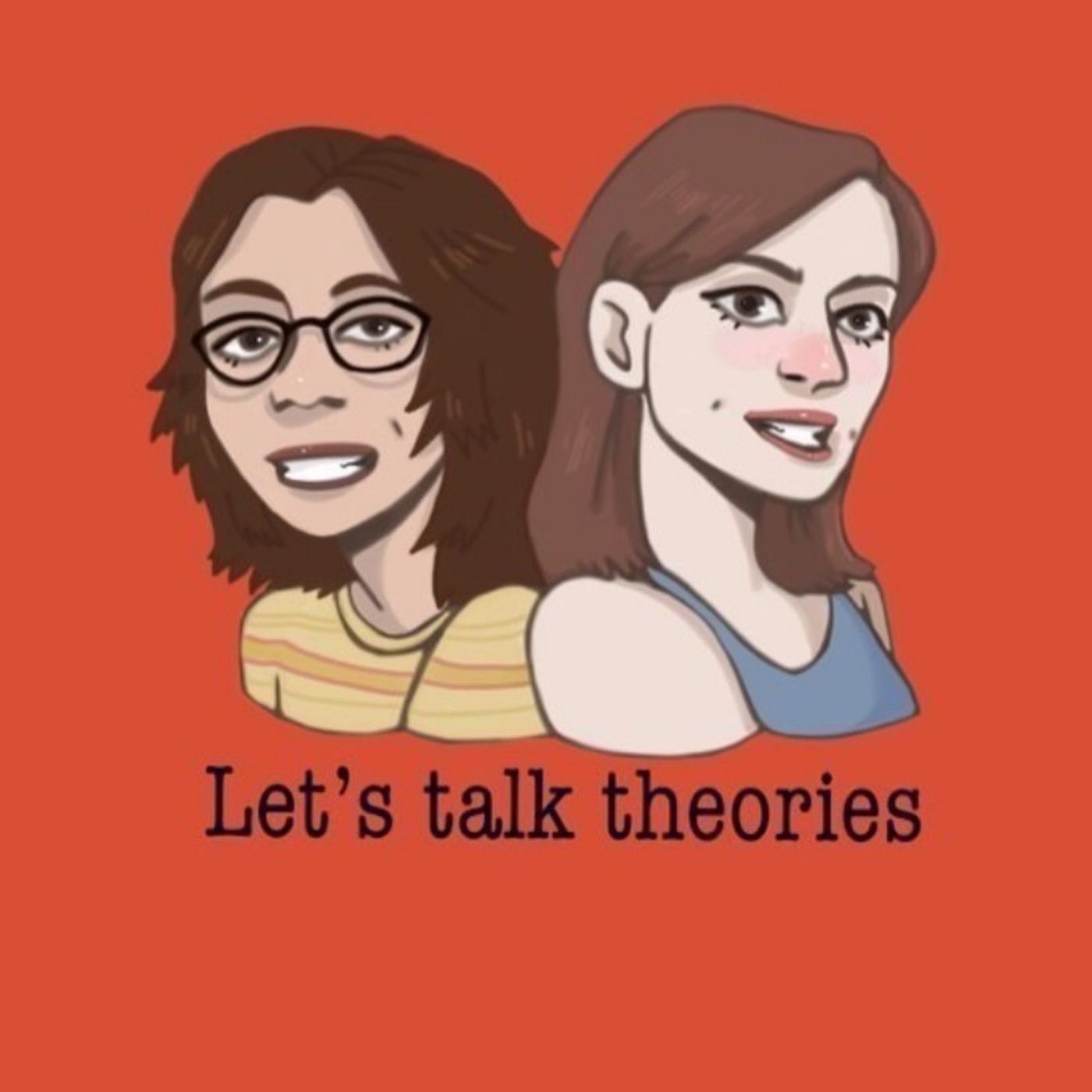 Lets talk theories podcast artwork