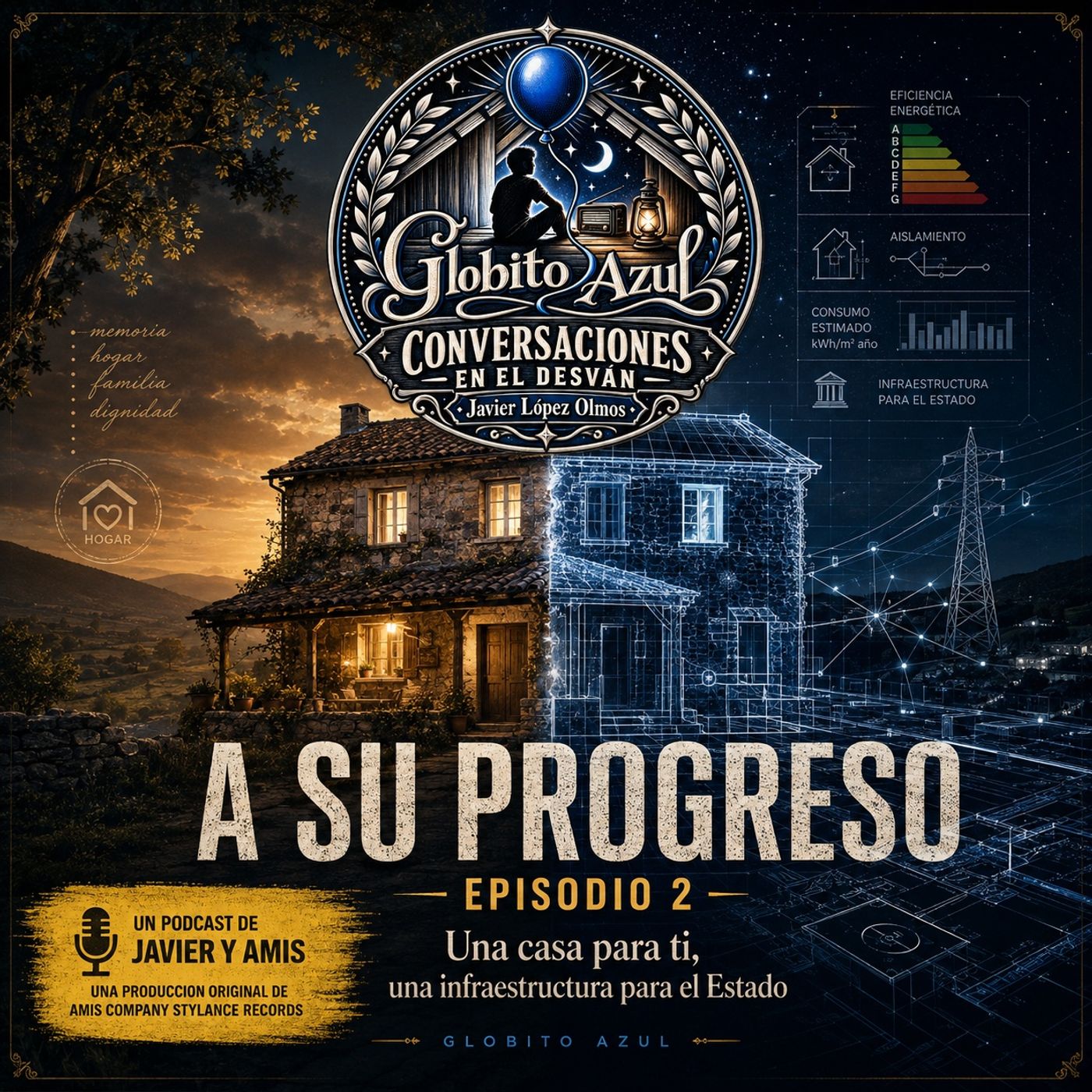 A Su Progreso - 02 - Una casa para ti, una infraestructura para el Estado  -  Globito Azul
