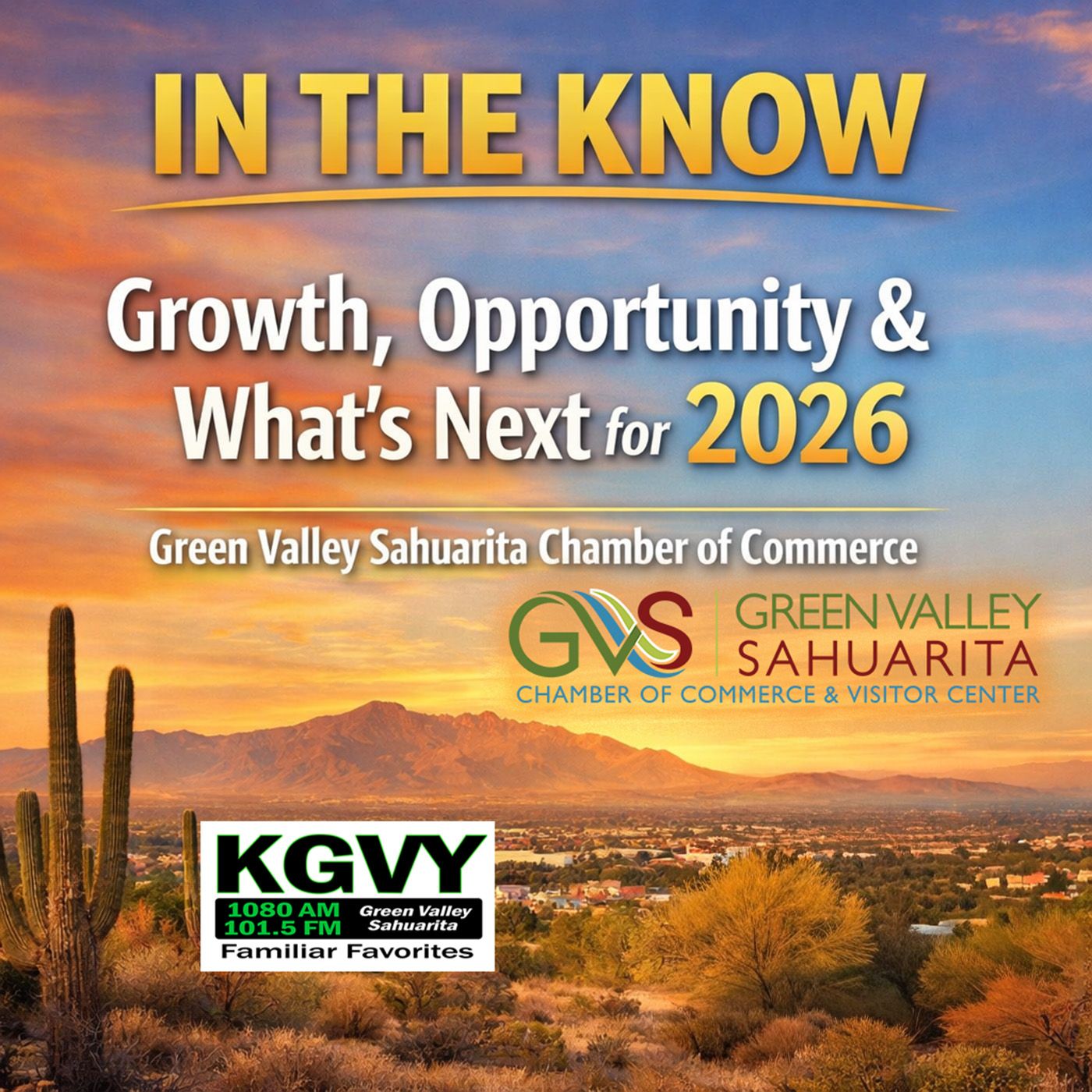 In The Know - Growth, Opportunity & What’s Next for 2026 GVS Chamber of Commerce (Aired 12/22/2025) episode artwork