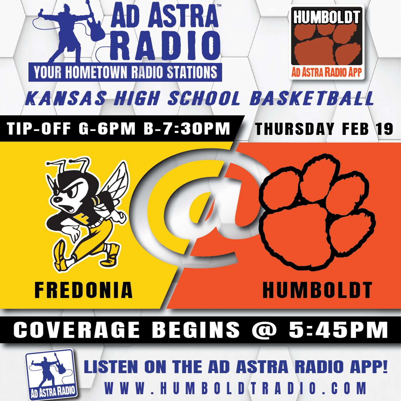 Fredonia Yellowjackets at Humboldt Cubs Boys High School Basketball (February 19, 2026) episode artwork
