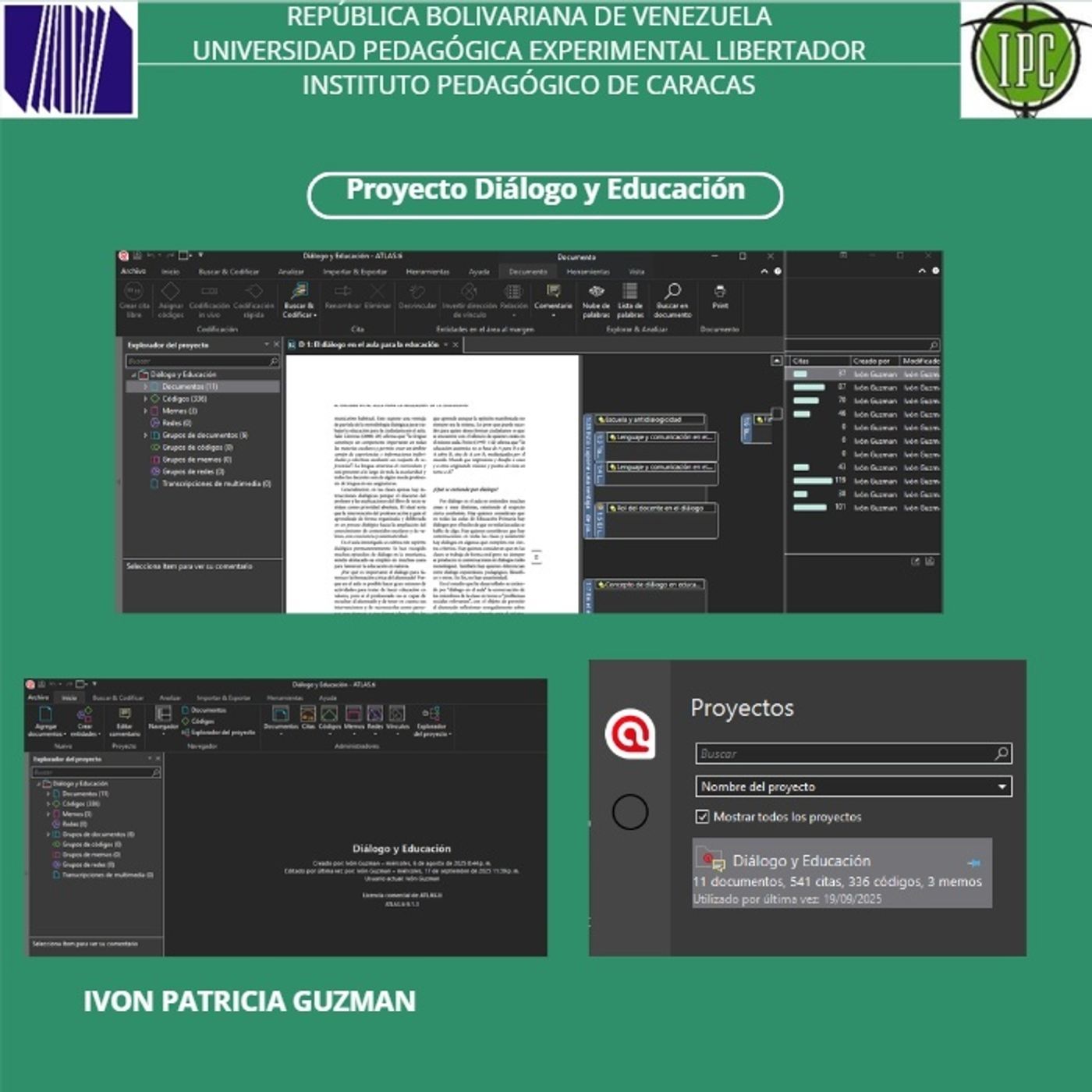 PROYECTO DIÀLOGO Y EDUCACIÒN