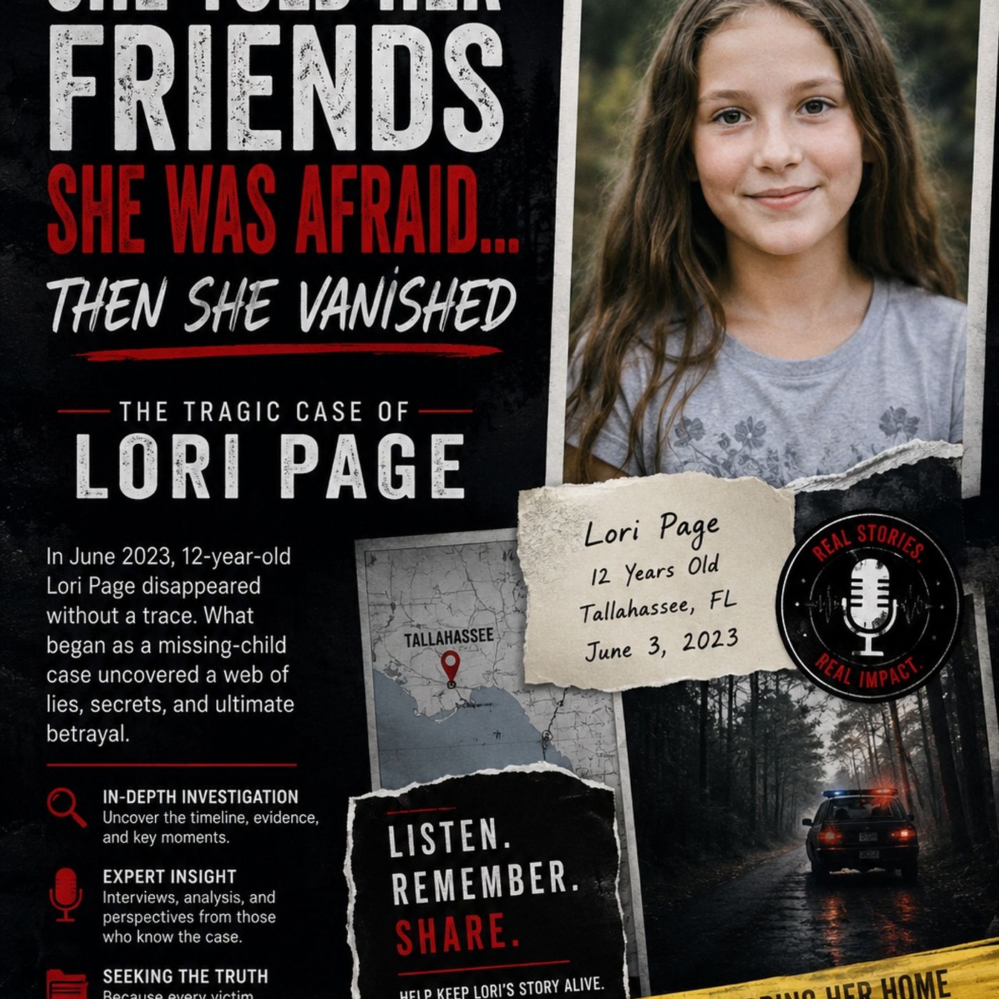 She Told Her Friends She Was Afraid… Then She Vanished | The Tragic Case of Lori Page episode artwork