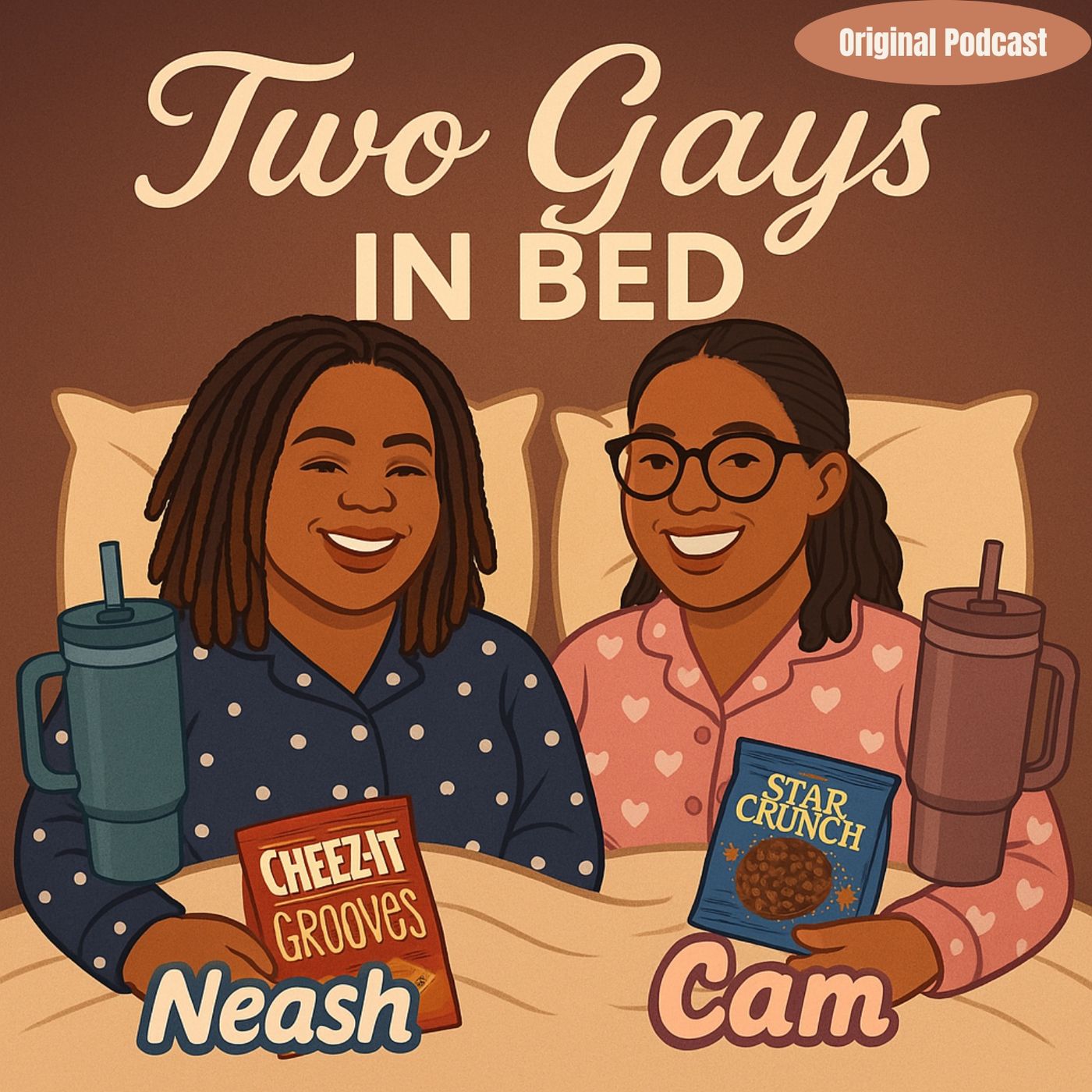 Two Gays In Bed podcast artwork