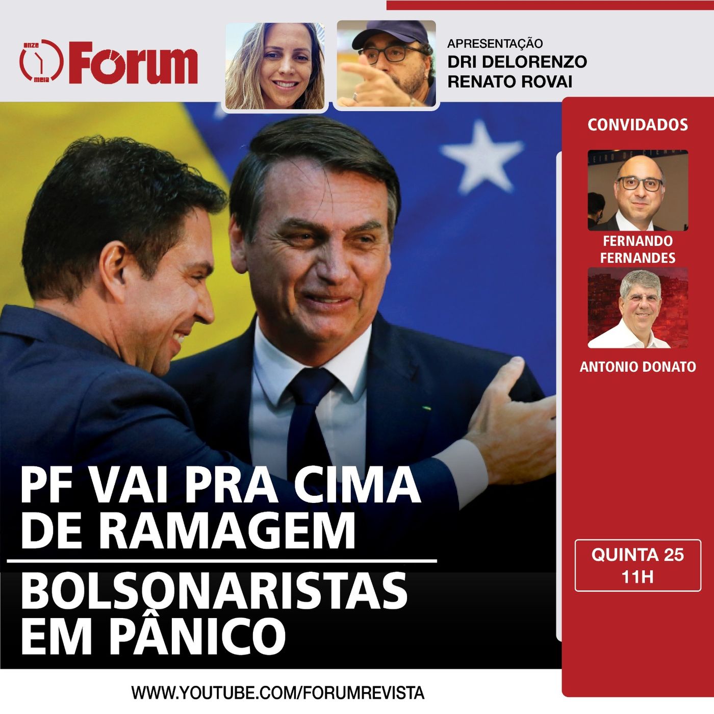 Bolsonaristas em pânico com ação da PF contra ex-Abin Ramagem; General Heleno será o próximo? episode artwork