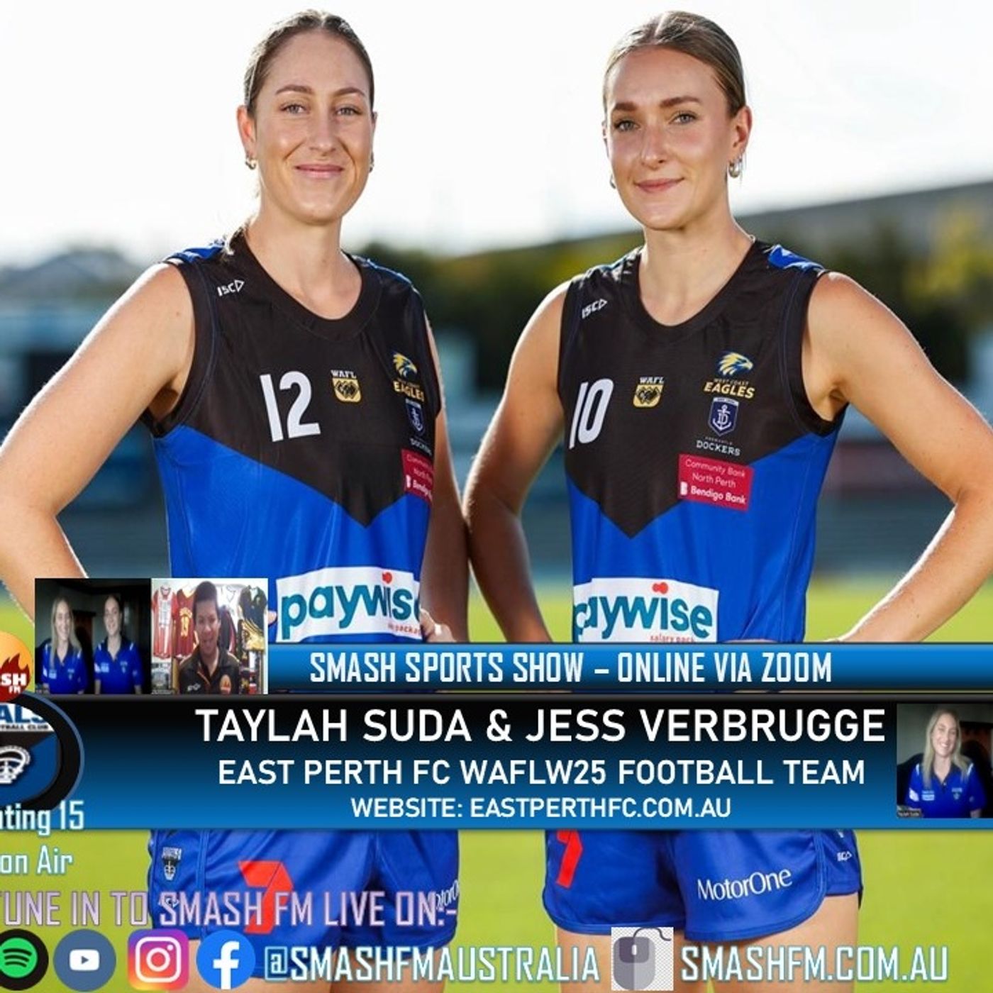SSS15THYR: East Perth FC WAFLW25 Co-Captains Interviews 010425