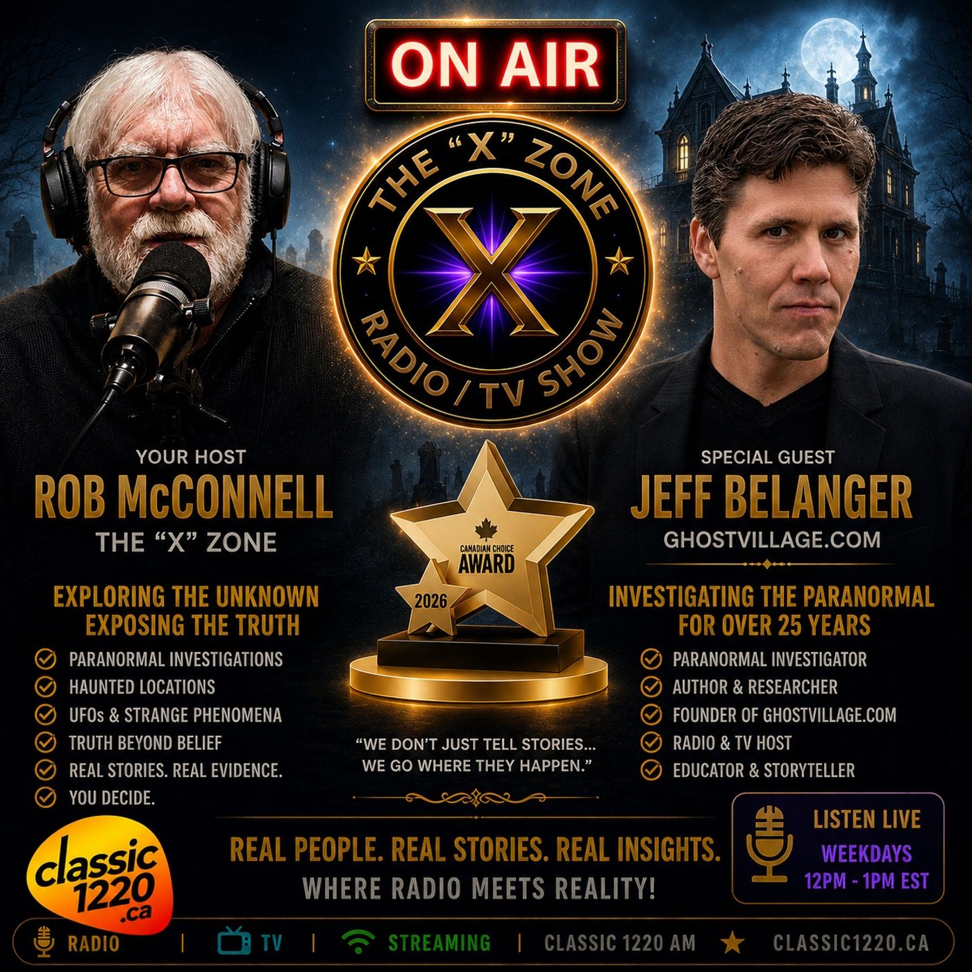 Rob McConnell Interviews - JEFF BELANGER - GhostVillage.com