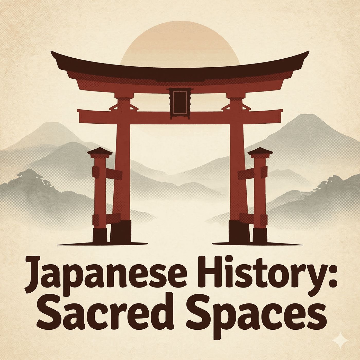 Japanese History: Sacred Spaces cover