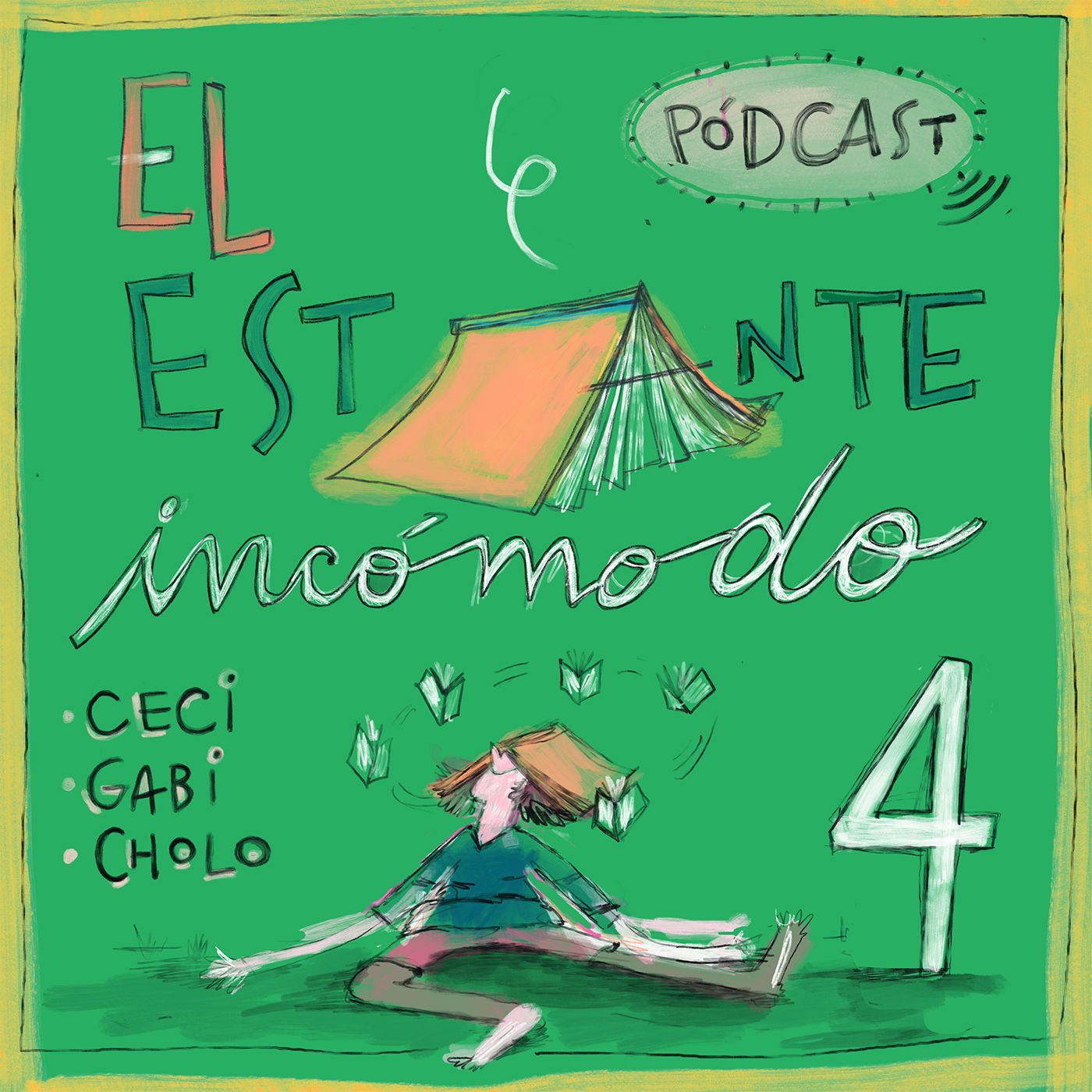 El estante incómodo