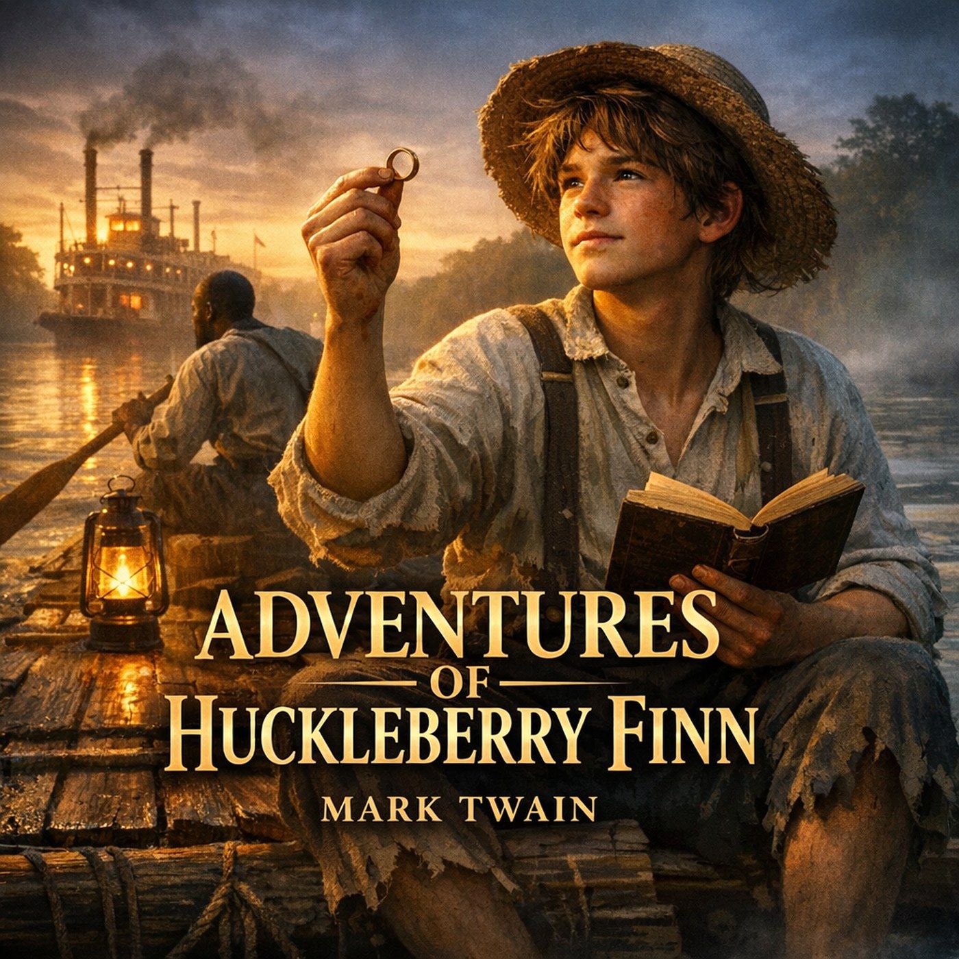 🟡 Adventures of Huckleberry Finn (Alternative Reading) (Full Audiobook) | Mark Twain - Part 1 of 2 episode artwork