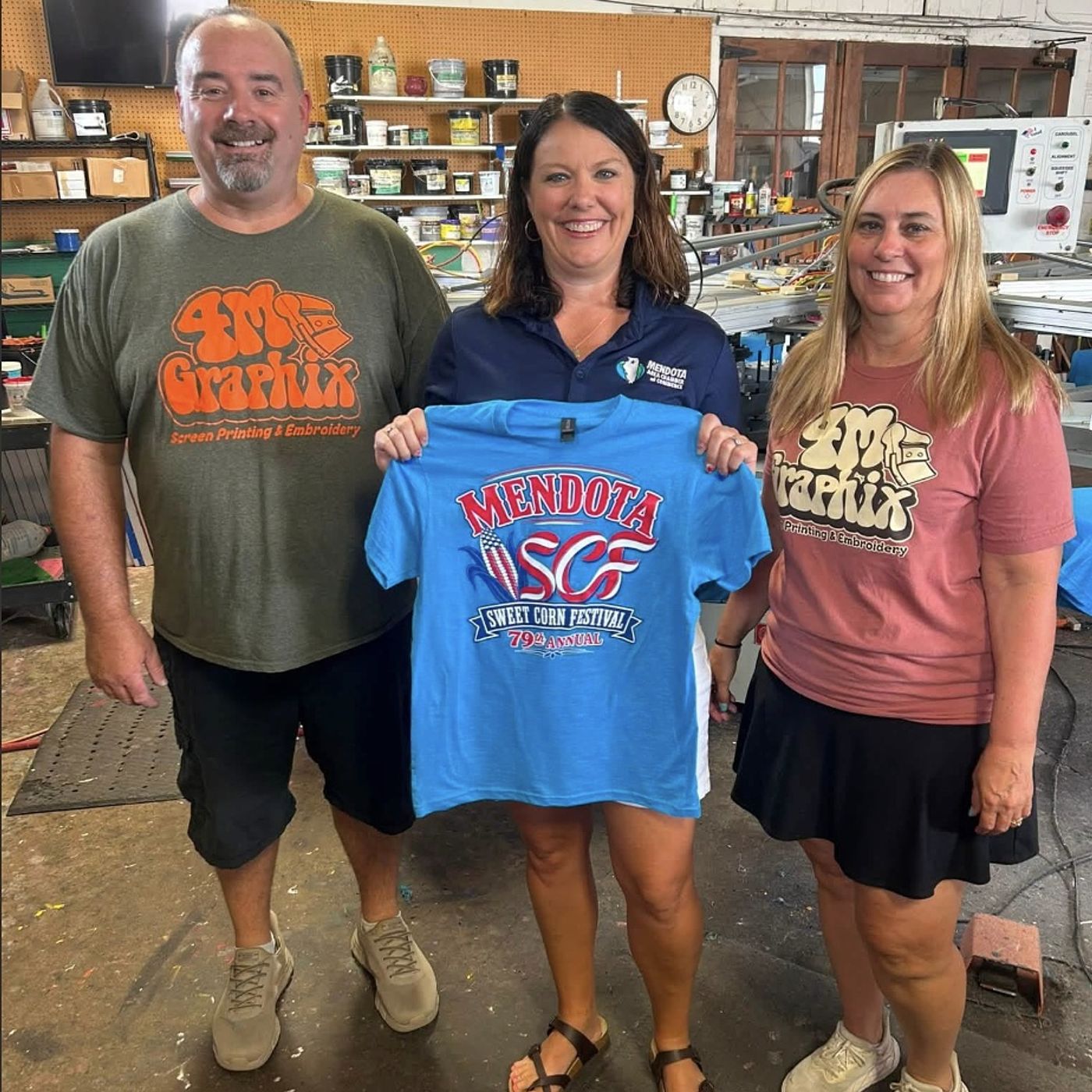 Sweet Corn Fest T-shirts and tanks available for purchase episode artwork