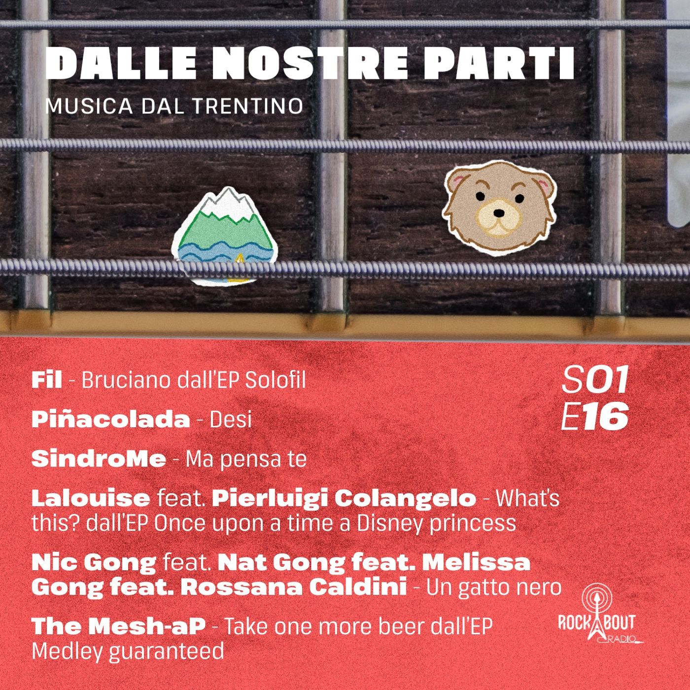 S02E16 - Fil, Piñacolada, SindroMe, LaLouise, Nic Gong feat. Nat e Melissa Gon e Rossana Caldini, the Mesh-aP episode artwork