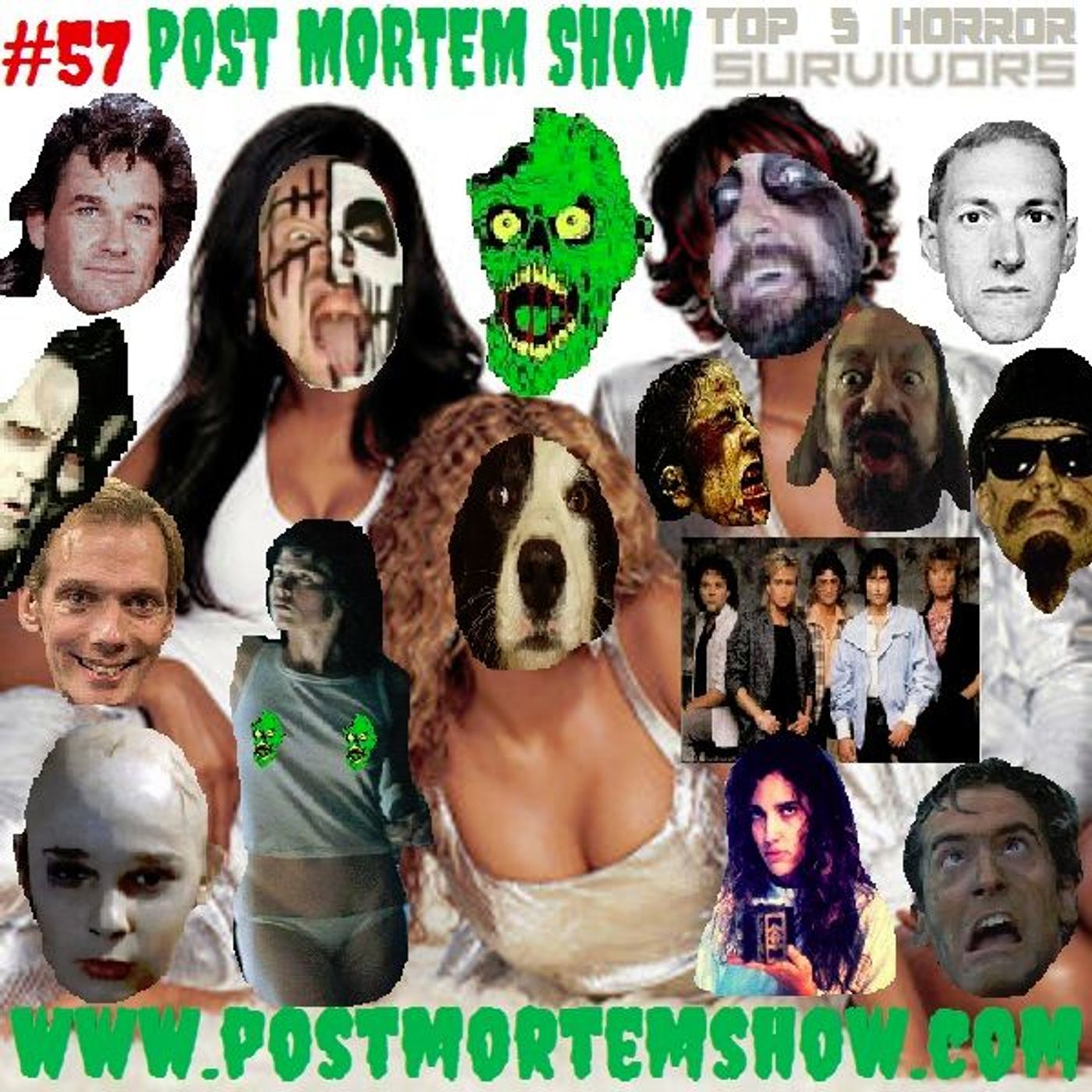 e057 - Leisure Time Leprechauns (Top 5 Horror Survivors) episode artwork