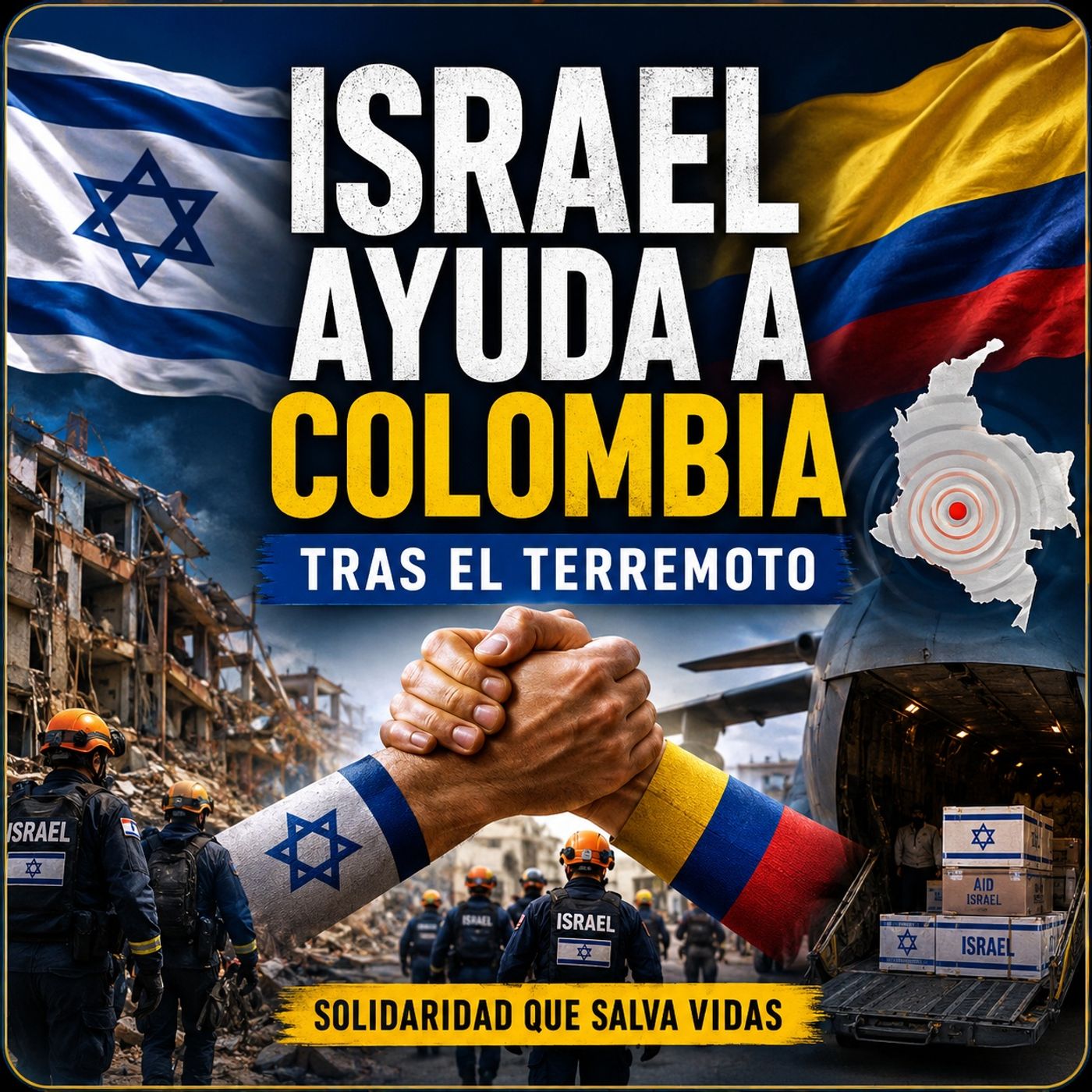 Israel envía ayuda a Colombia tras el terremoto: así es la misión de rescate 🇮🇱🇨🇴 episode artwork