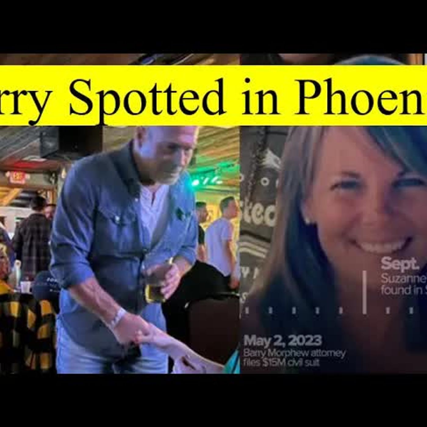 SUZANNE MORPHEW： Barry Sneaks into Celebration of Life Service, Evades Paparazzi episode artwork
