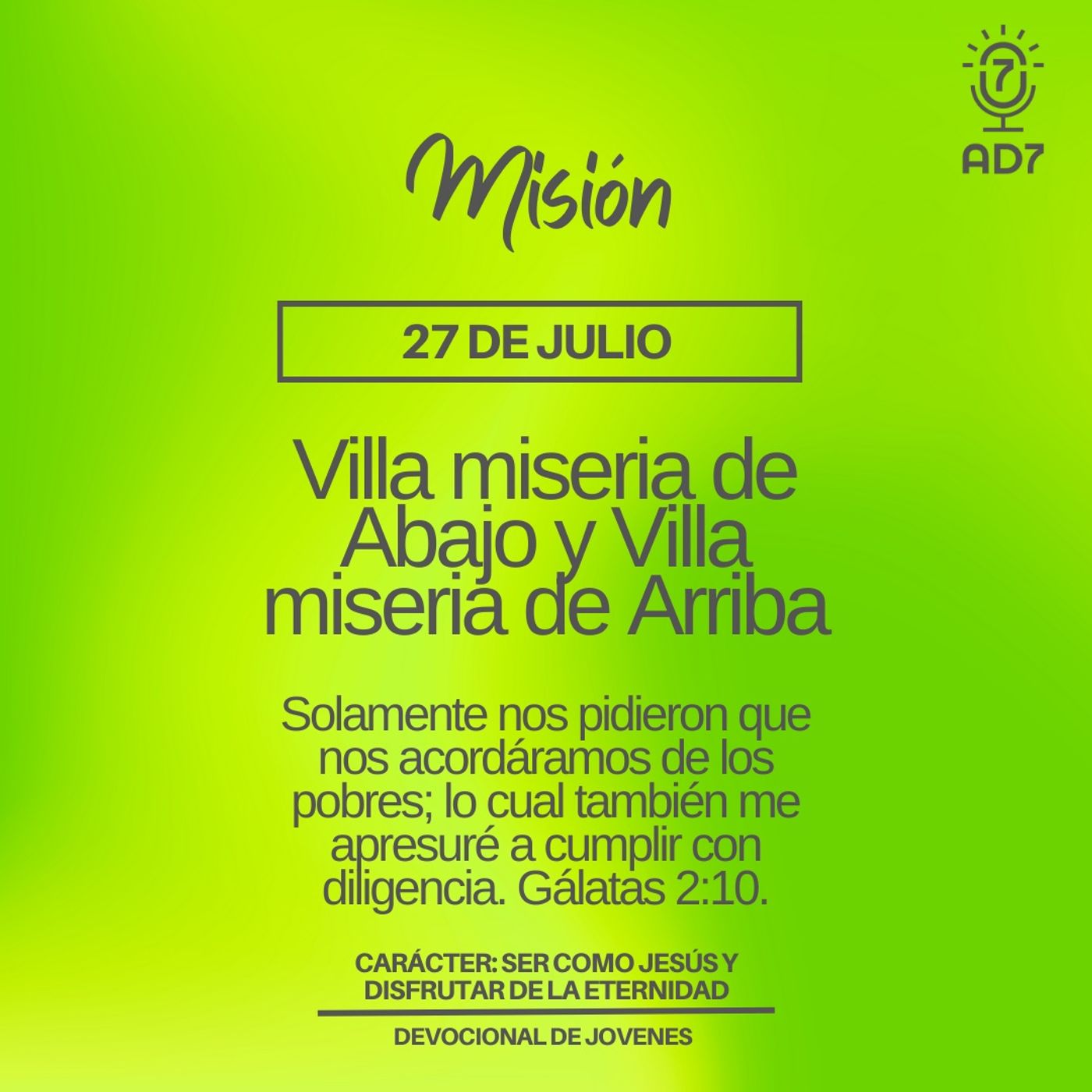AD7 Devocional - Hoy es Tendencia