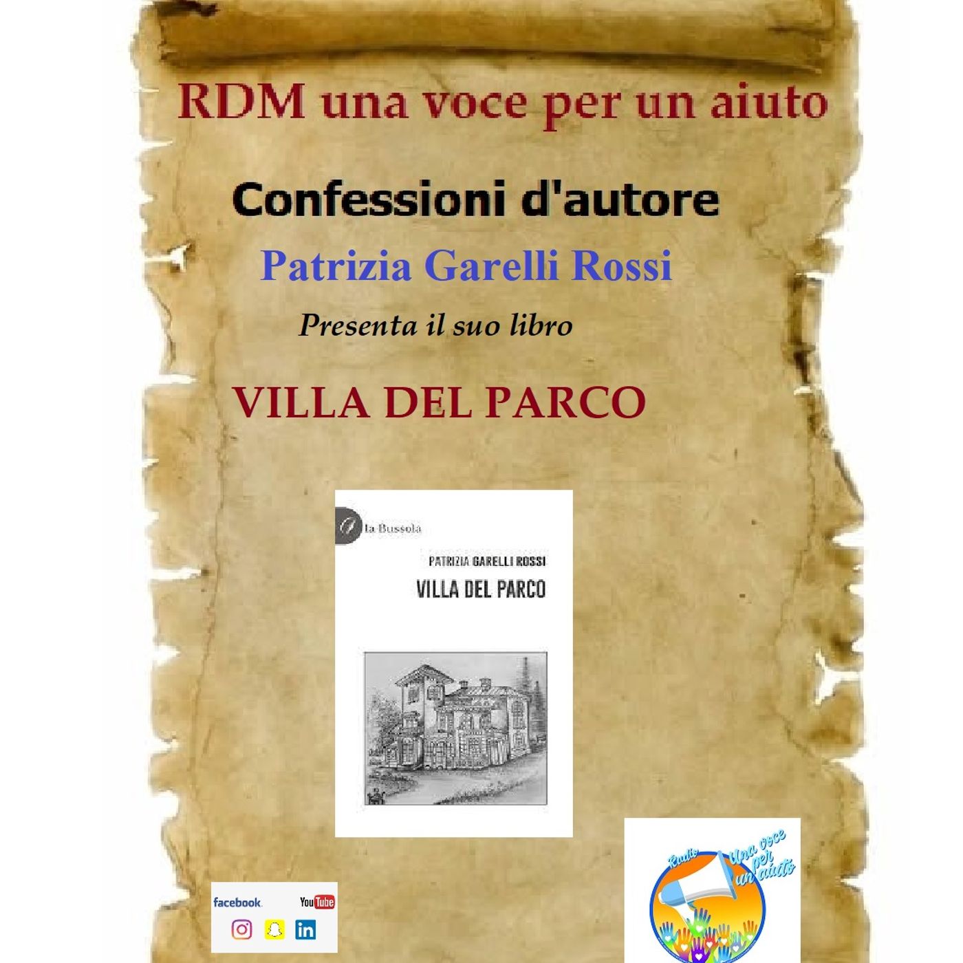 Puntata Straord. Confessioni d'Autore: VILLA DEL PARCO di Patrizia Garelli Rossi