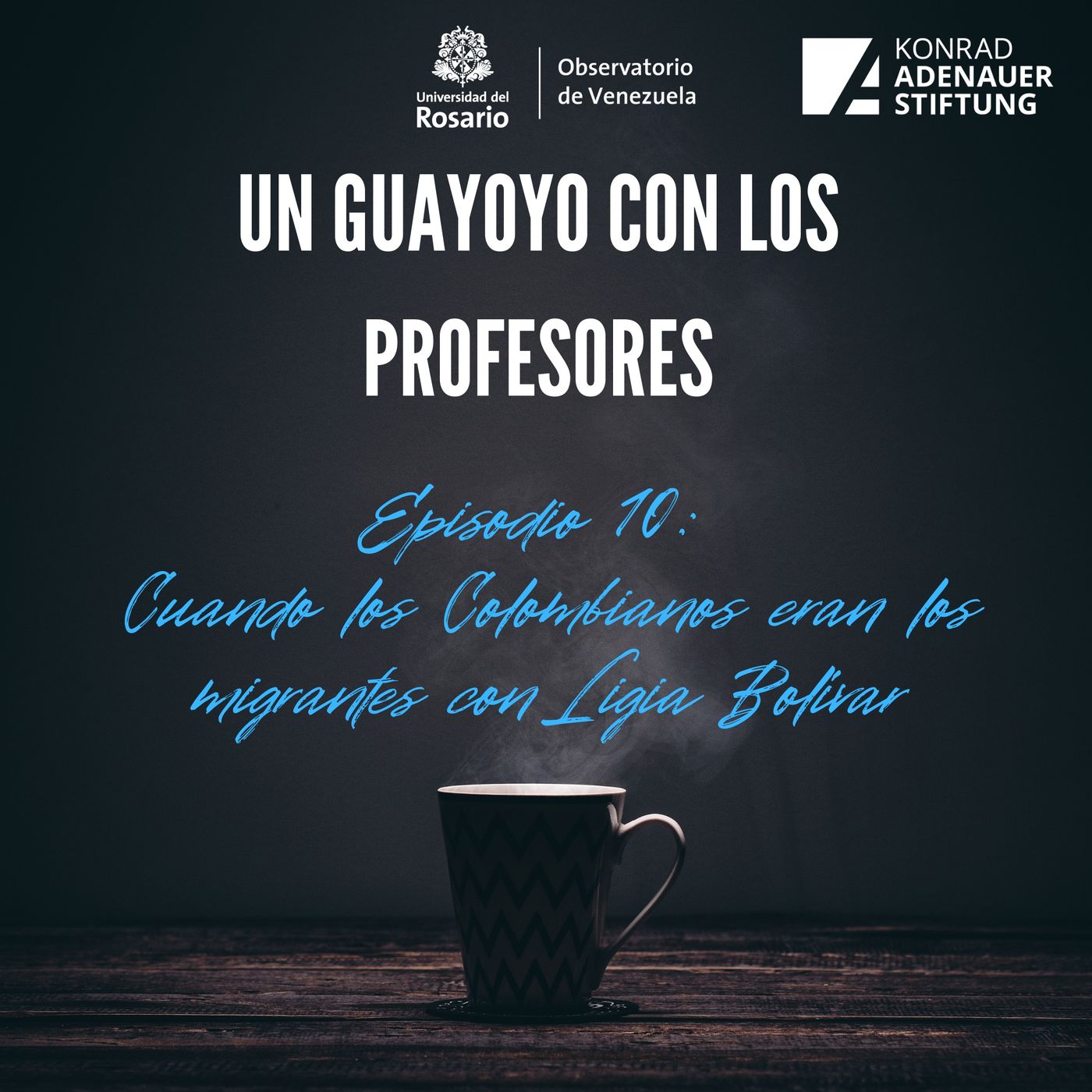 Un Guayoyo con los profesores