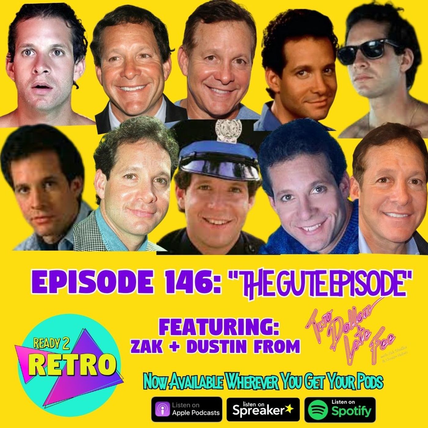 Episode 146: "Steve Guttenberg Appreciation Episode" with Two Dollar Late Fee