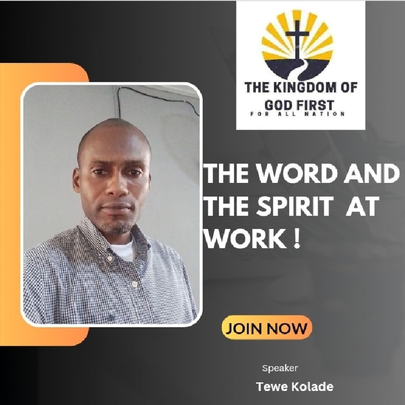 THE WORD AND THE SPIRIT AT WORK! episode artwork