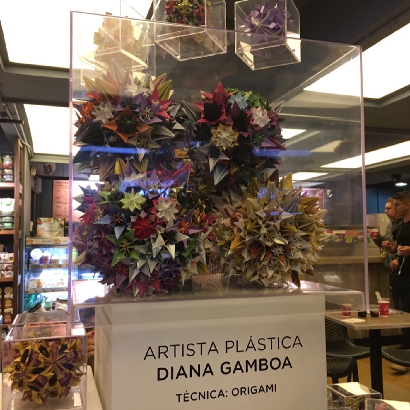 Origami como arte en #CircuitoArteModa