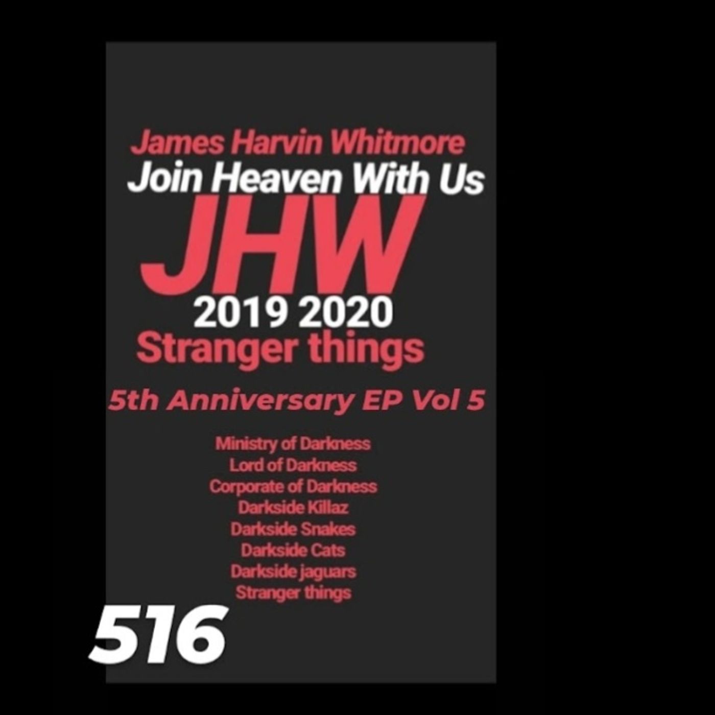 JHW Stranger Things 5thAnniversaryEPVol5 cover art