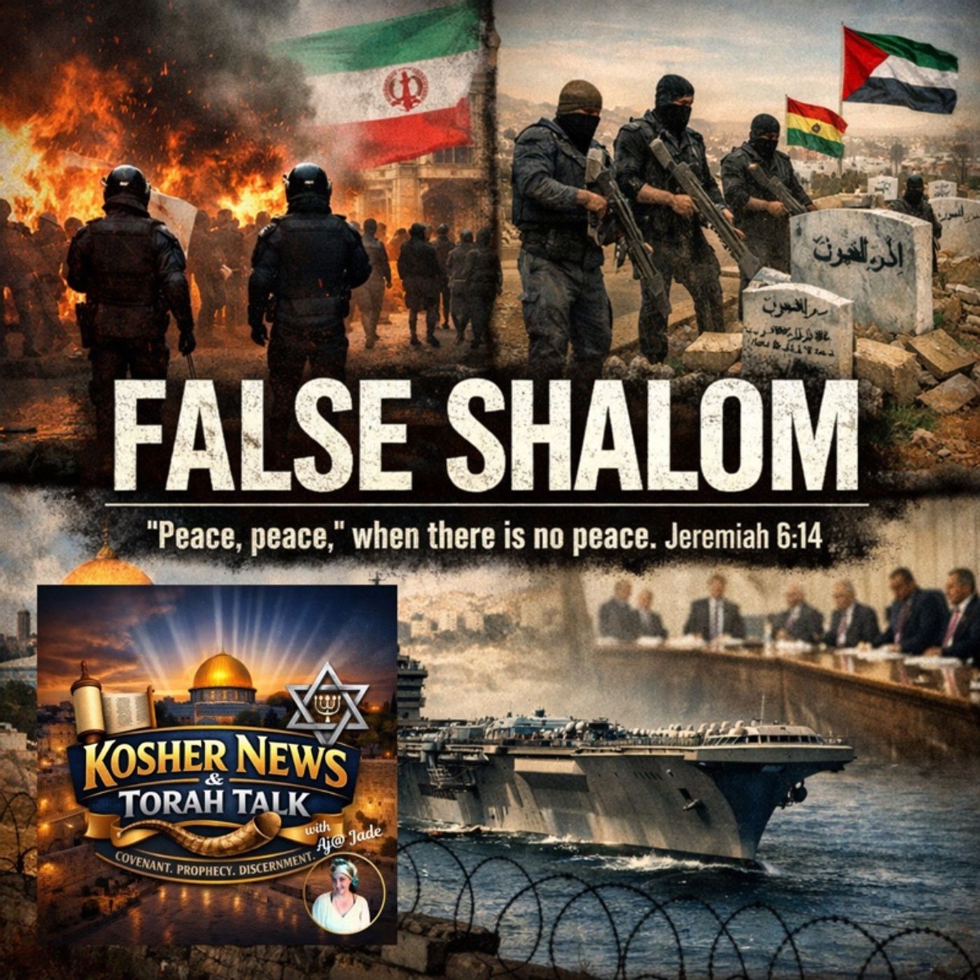 Episode 24 - Peace Peace Yet there is no Shalom episode artwork