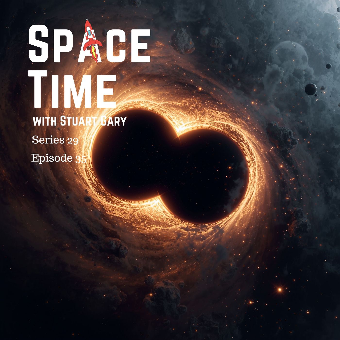 Black Hole Merger Sparks Gamma Ray Burst and Iodine Propulsion Revolution