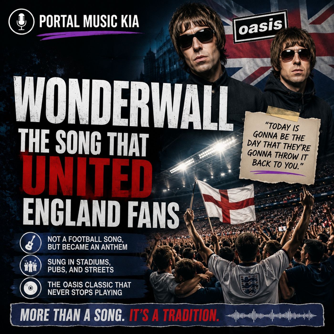 Wonderwall The Song That United England Fans episode artwork