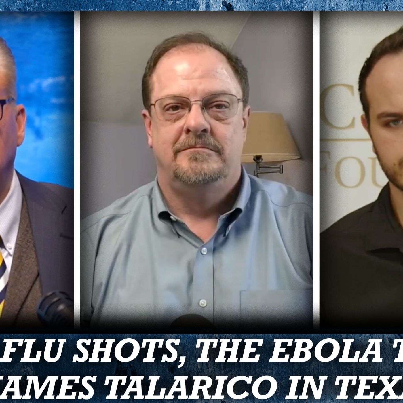 FULL BROADCAST: Failed Flu Shots, the Ebola Threat & James Talarico in Texas | Nic Hulscer, Jim Pfaff, Dan Eastman & More episode artwork