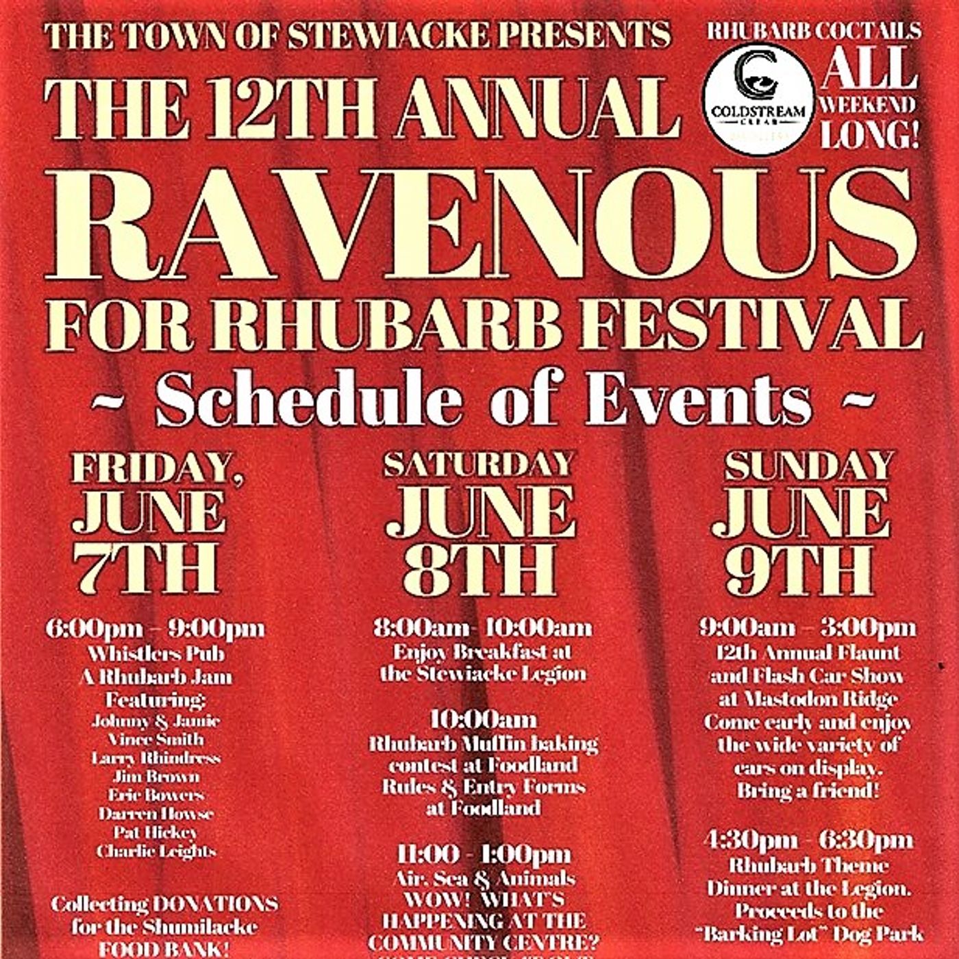 Ravenous for Rhubarb 2019