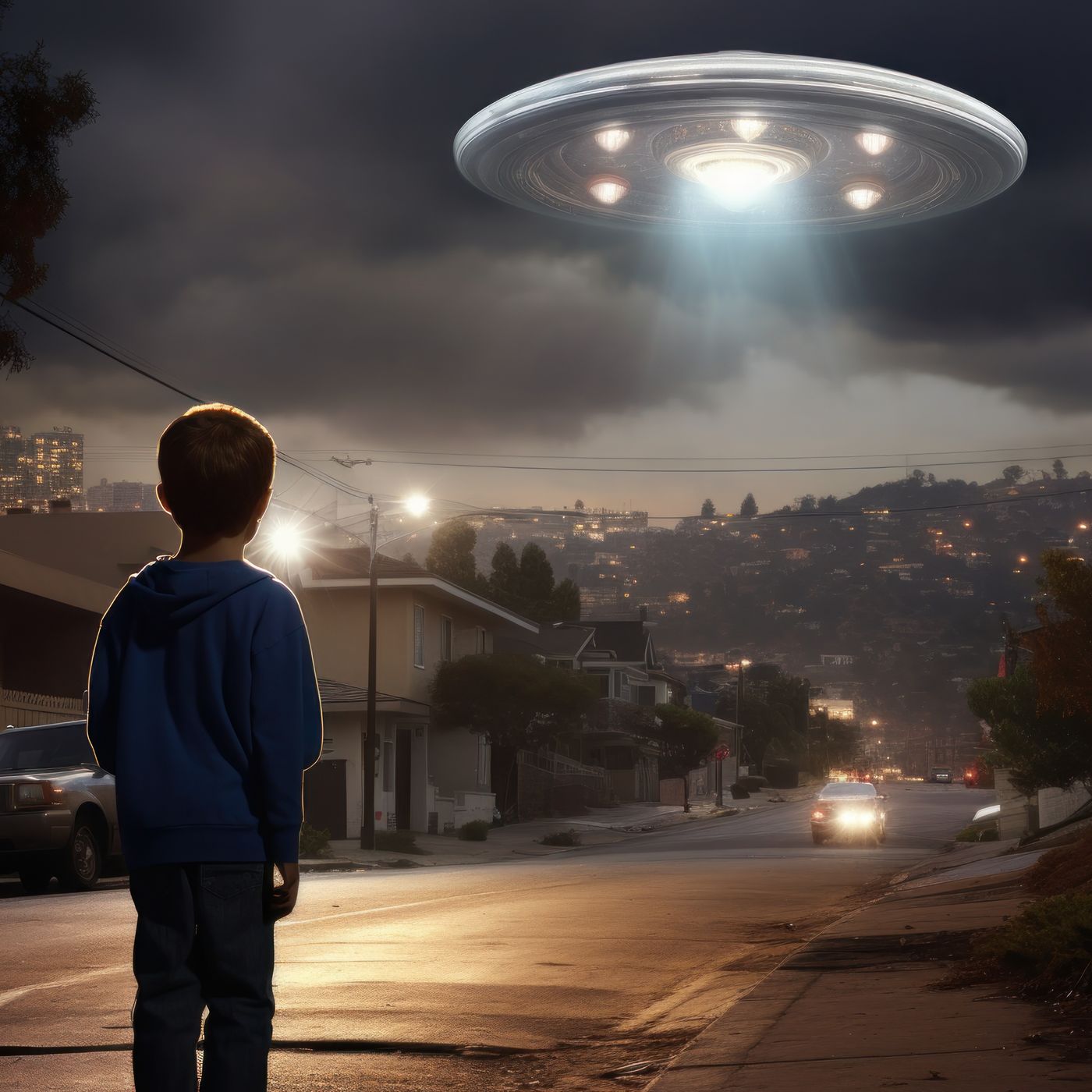 A UFO Captured by Children