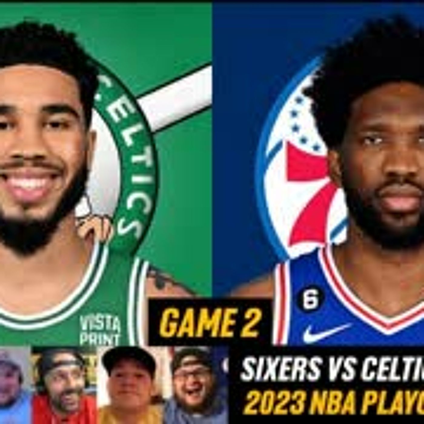 Sixers vs Celtics GAME 2 POSTGAME + REACTIONS | Philadelphia 76ers vs Boston Celtics | NBA Playoffs episode artwork