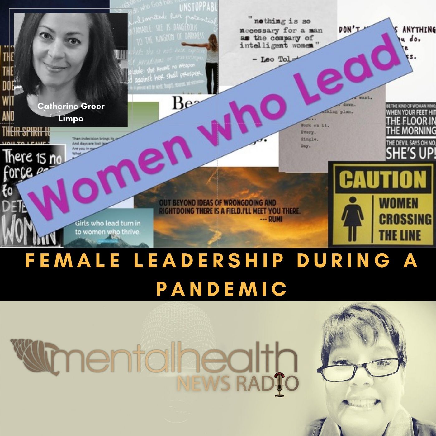 Mental Health News Radio - Female Leadership Through Covid-19